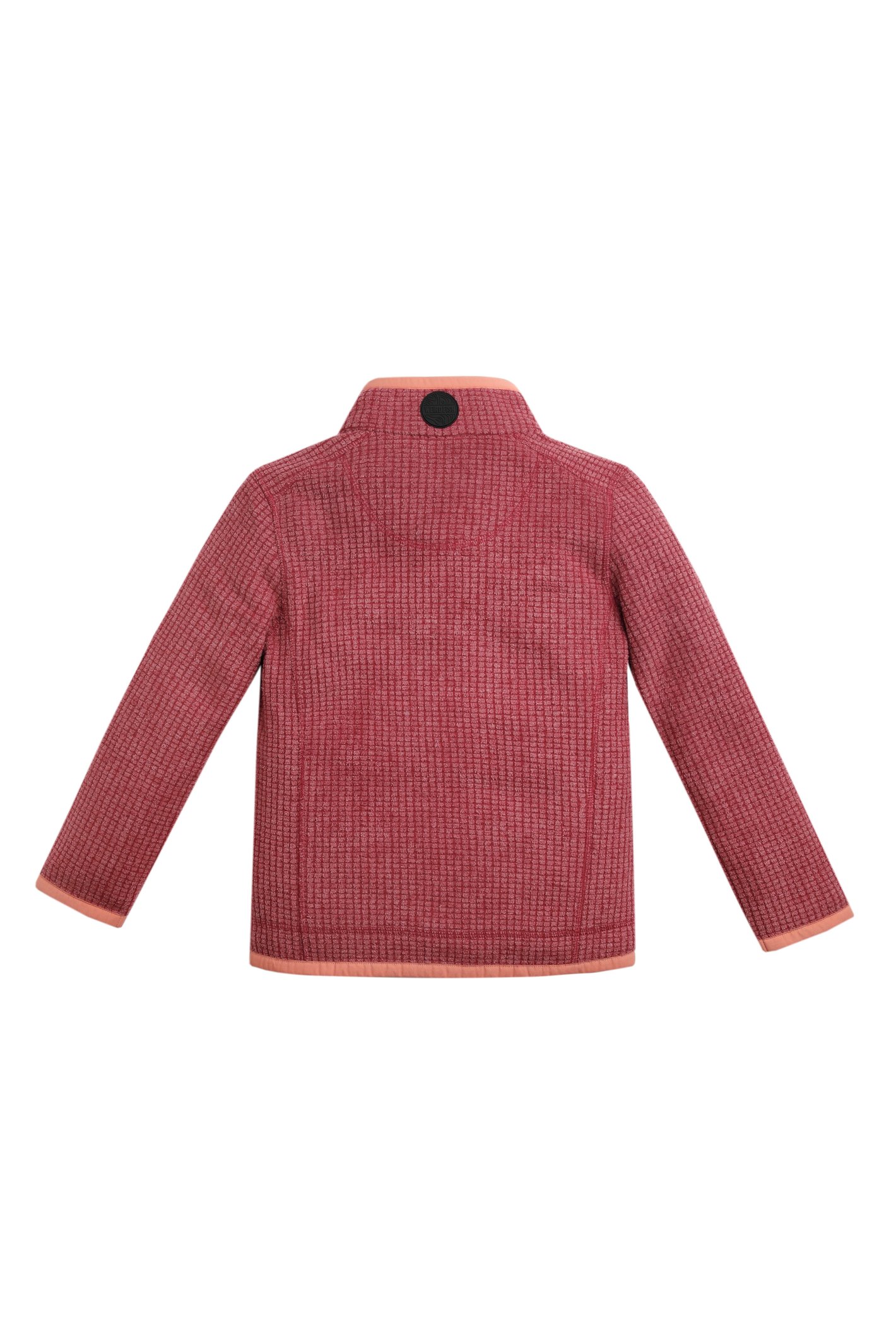 Weird Fish Archie Unisex Kids Eco 1/4 Zip Grid Fleece - Picture 28 of 39