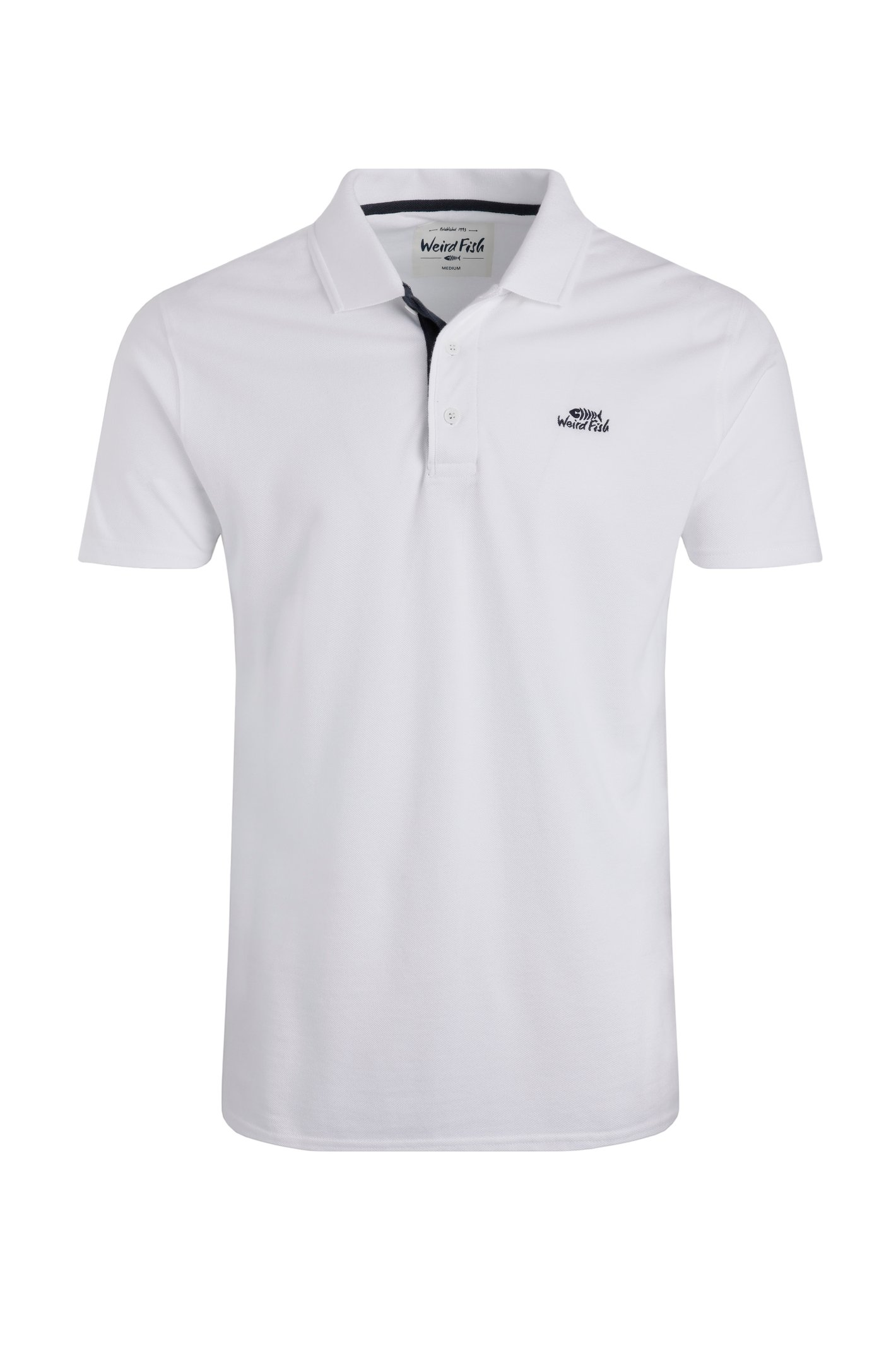 Weird Fish Miles Organic Cotton Pique Polo - Picture 189 of 197
