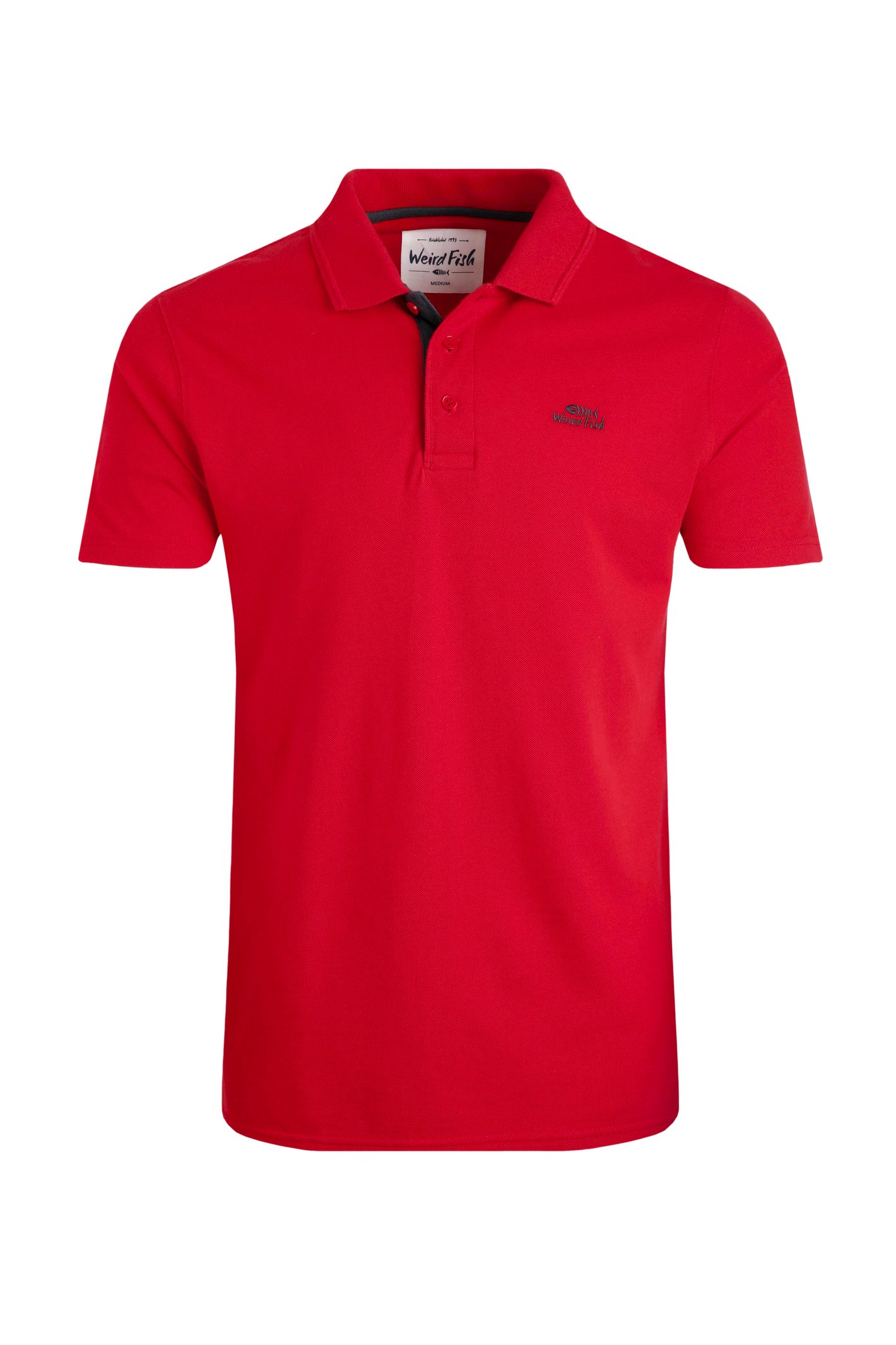 Weird Fish Miles Organic Cotton Pique Polo - Picture 44 of 197