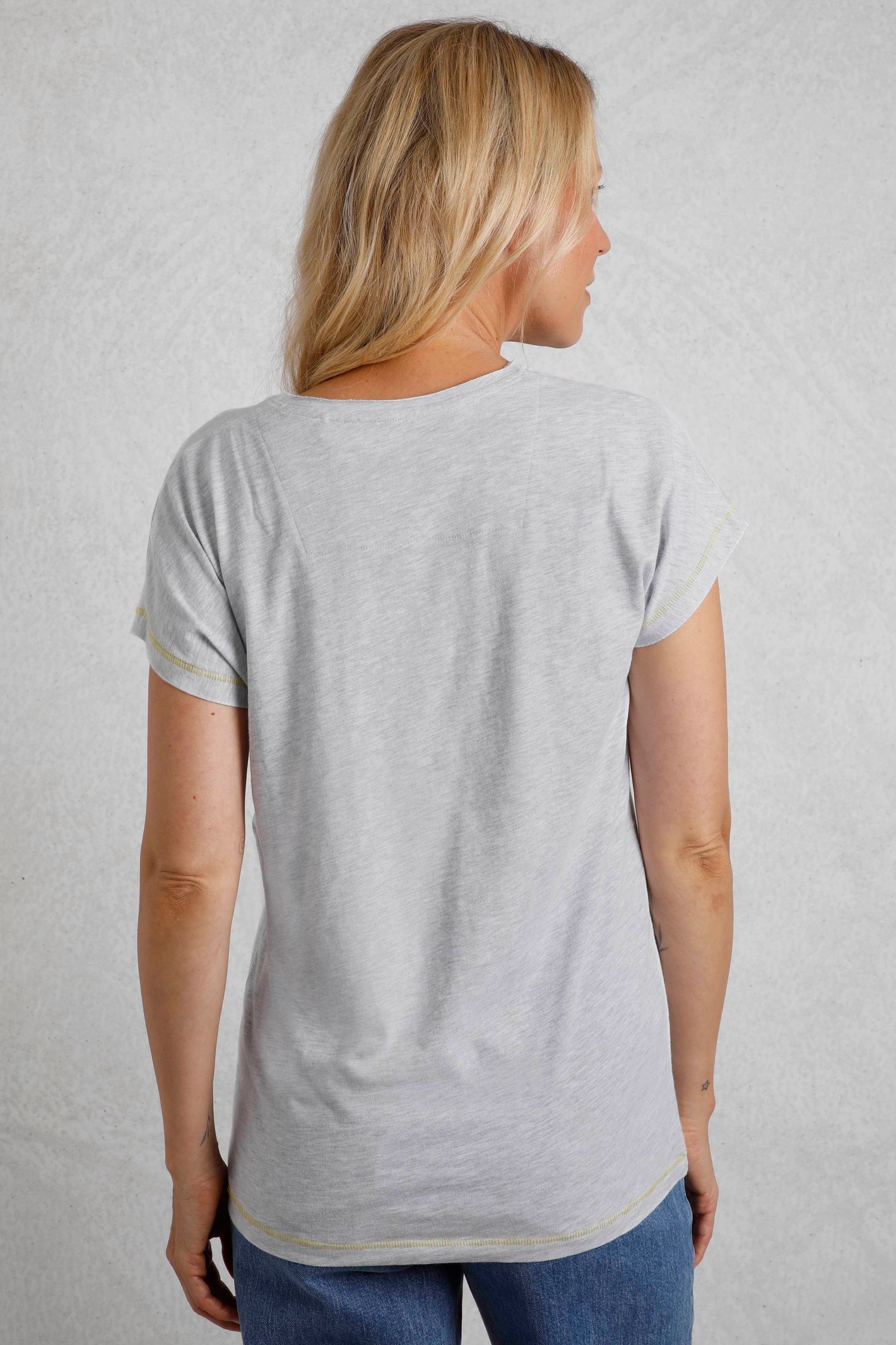 Weird Fish Seedheads Front Print Organic Cotton T-Shirt - Picture 10 of 15