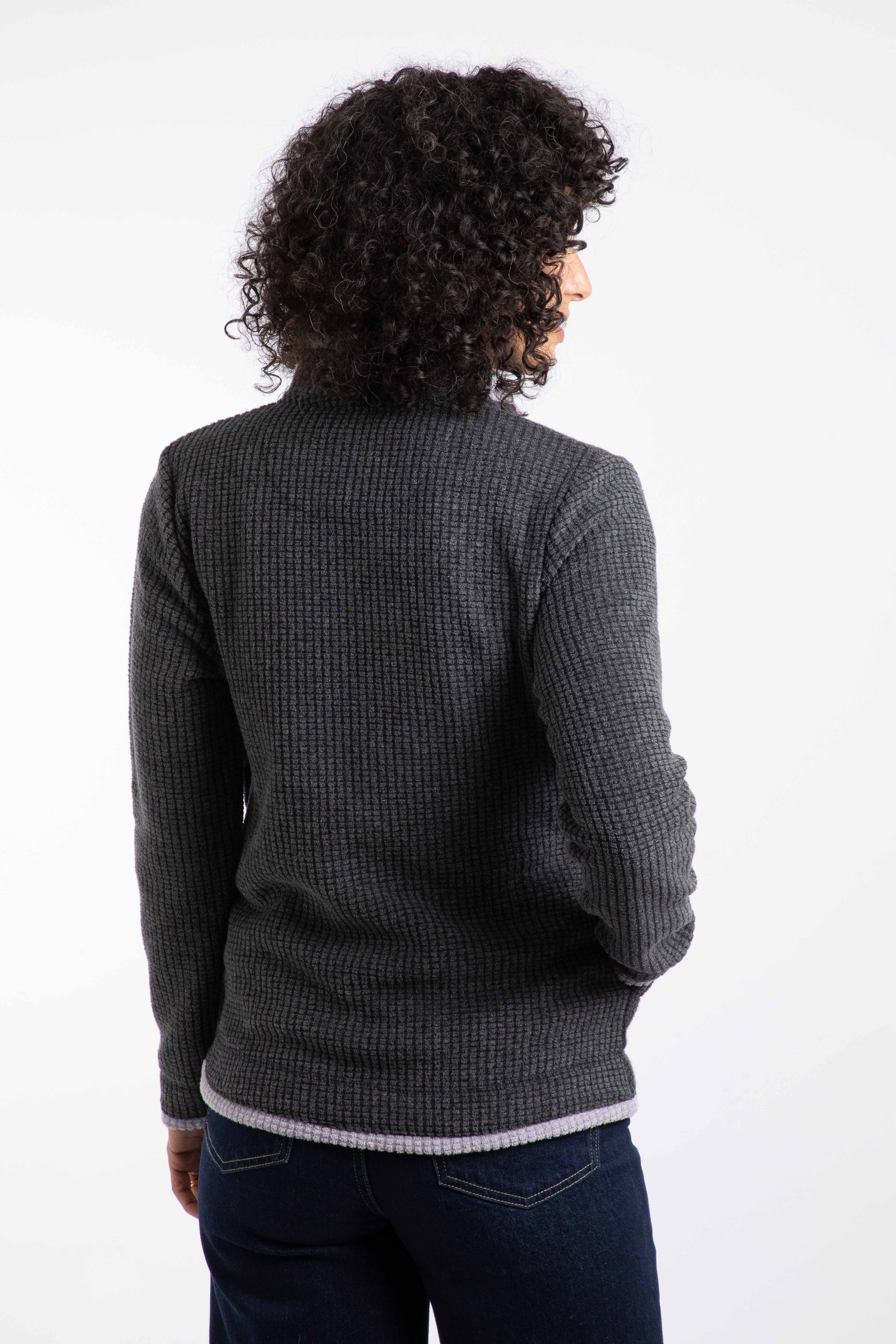 Weird Fish Ariana Eco Full Zip Grid Fleece - Picture 46 of 51