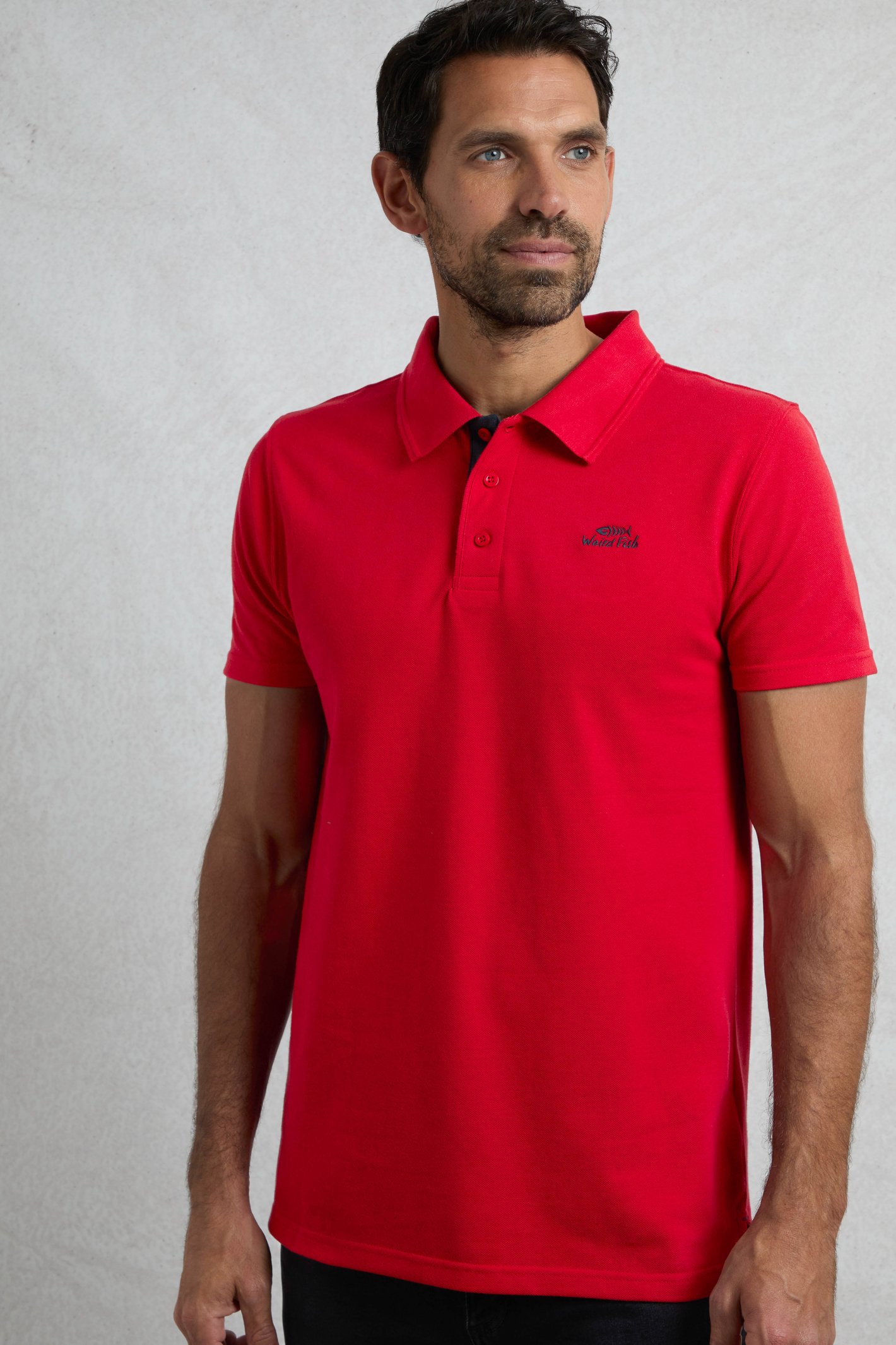Weird Fish Miles Organic Cotton Pique Polo - Picture 43 of 197