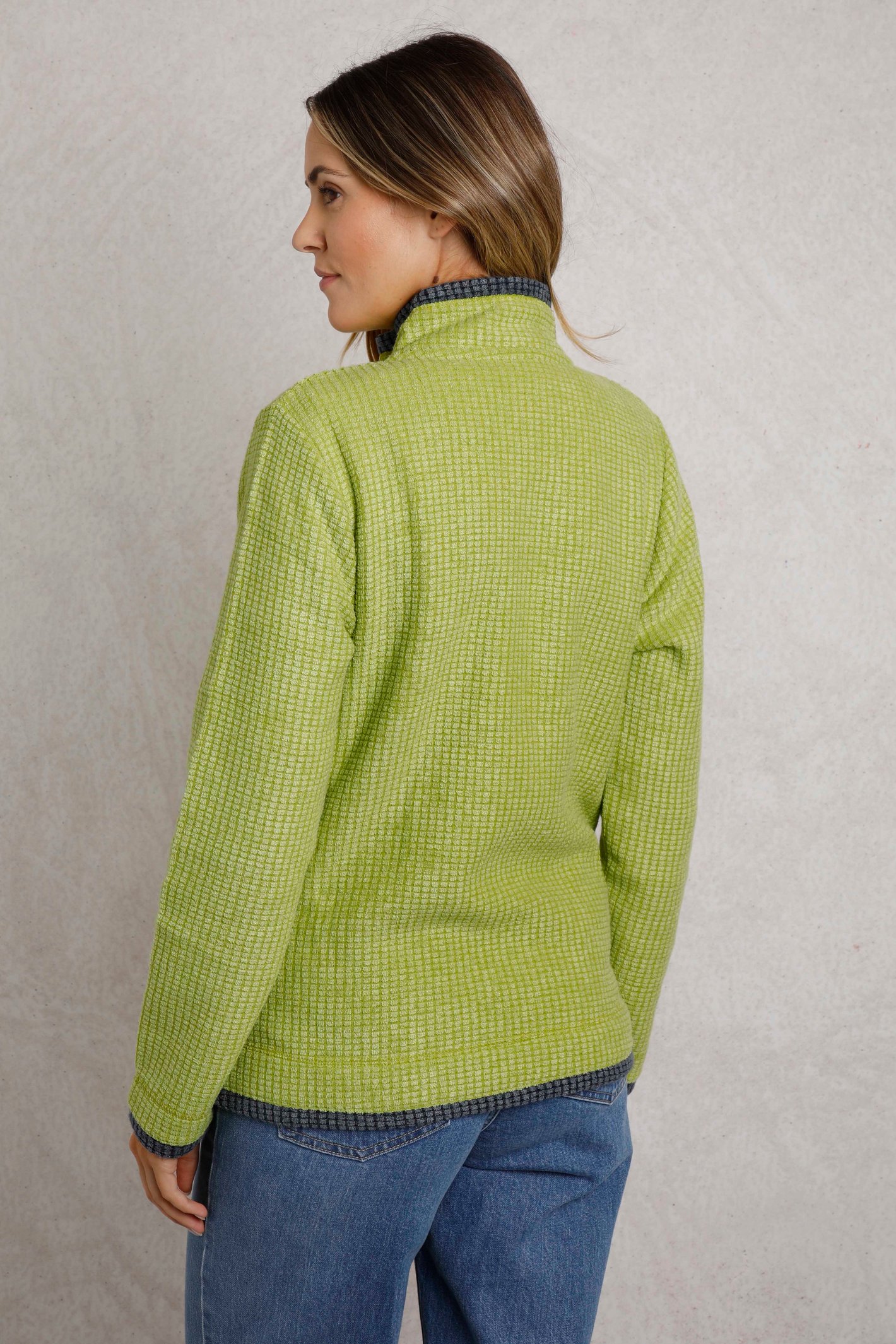 Weird Fish Ariana Eco Full Zip Grid Fleece - Picture 38 of 51