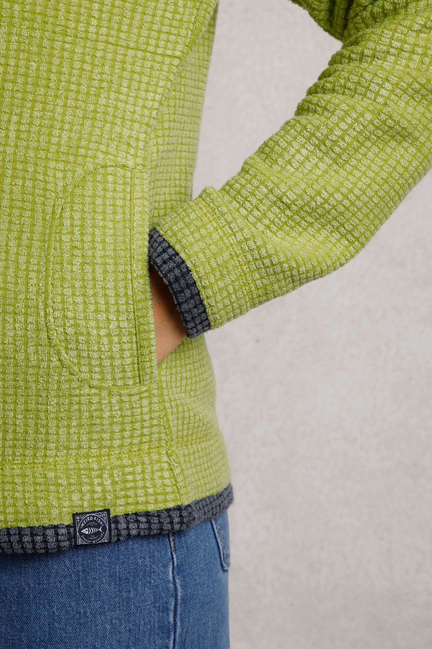 Weird Fish Ariana Eco Full Zip Grid Fleece - Picture 40 of 51