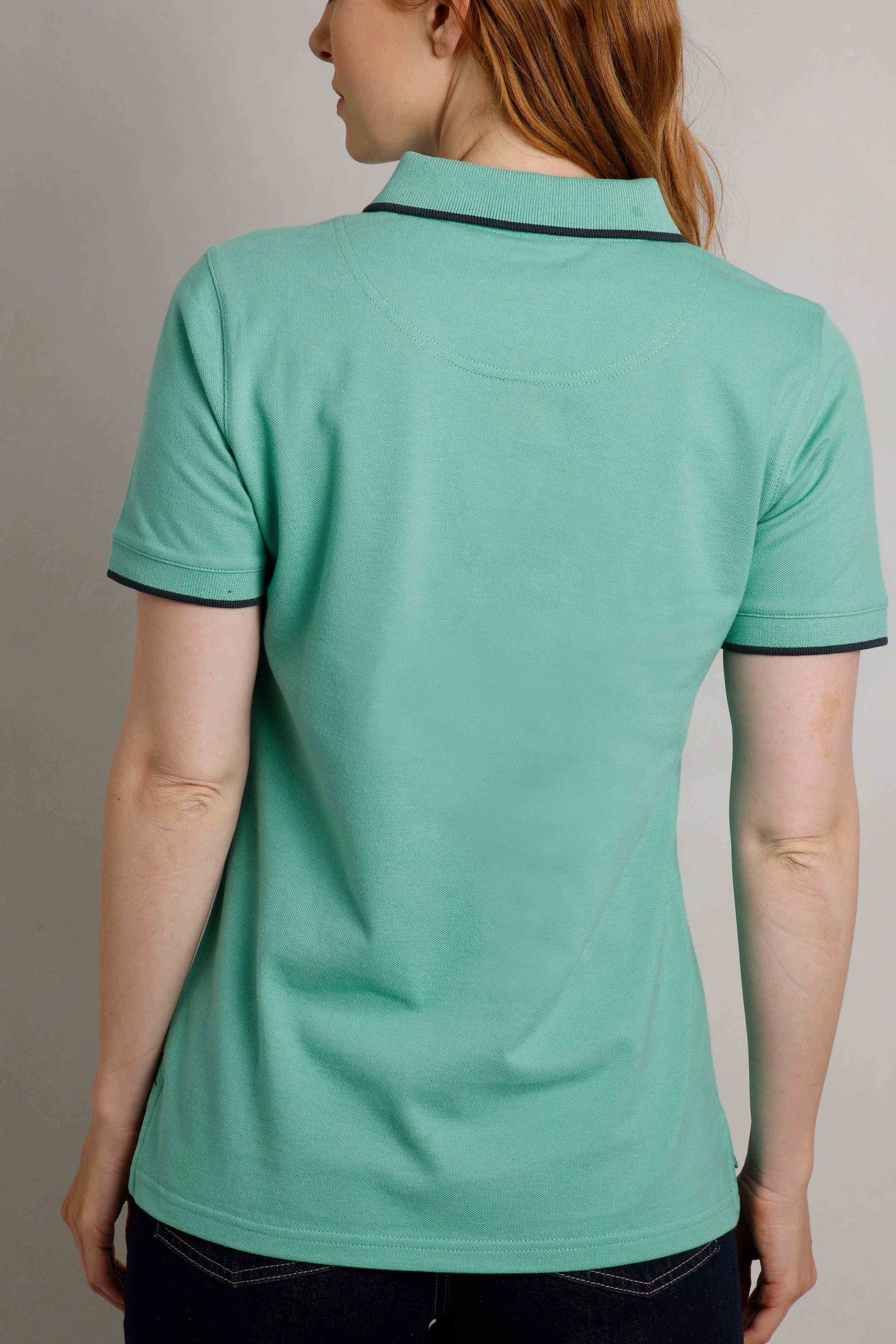 Weird Fish Pammie Organic Cotton Pique Polo Shirt - Picture 11 of 32