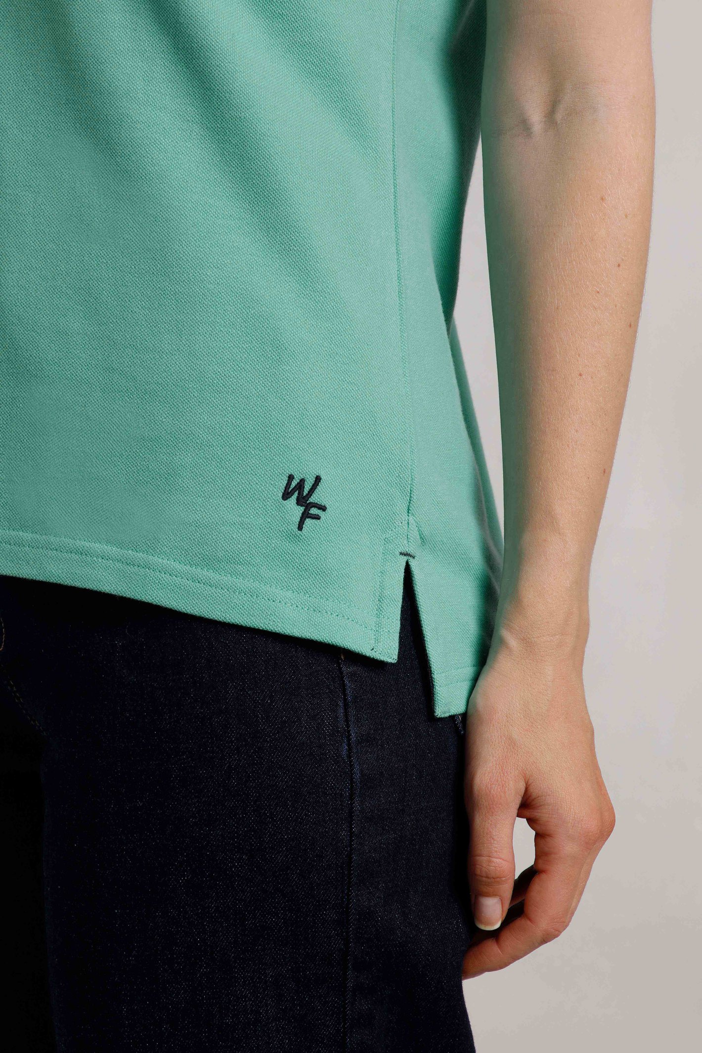Weird Fish Pammie Organic Cotton Pique Polo Shirt - Picture 13 of 32