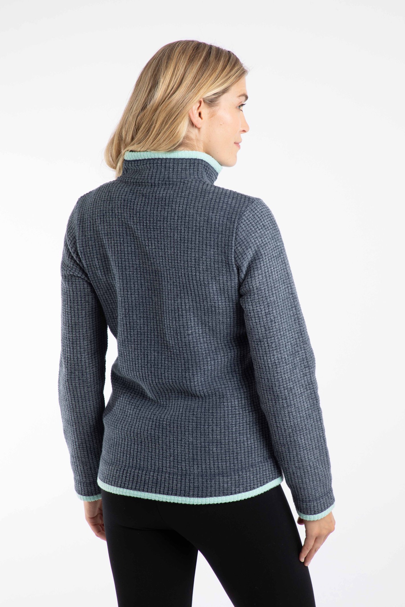 Weird Fish Ariana Eco Full Zip Grid Fleece - Picture 22 of 51