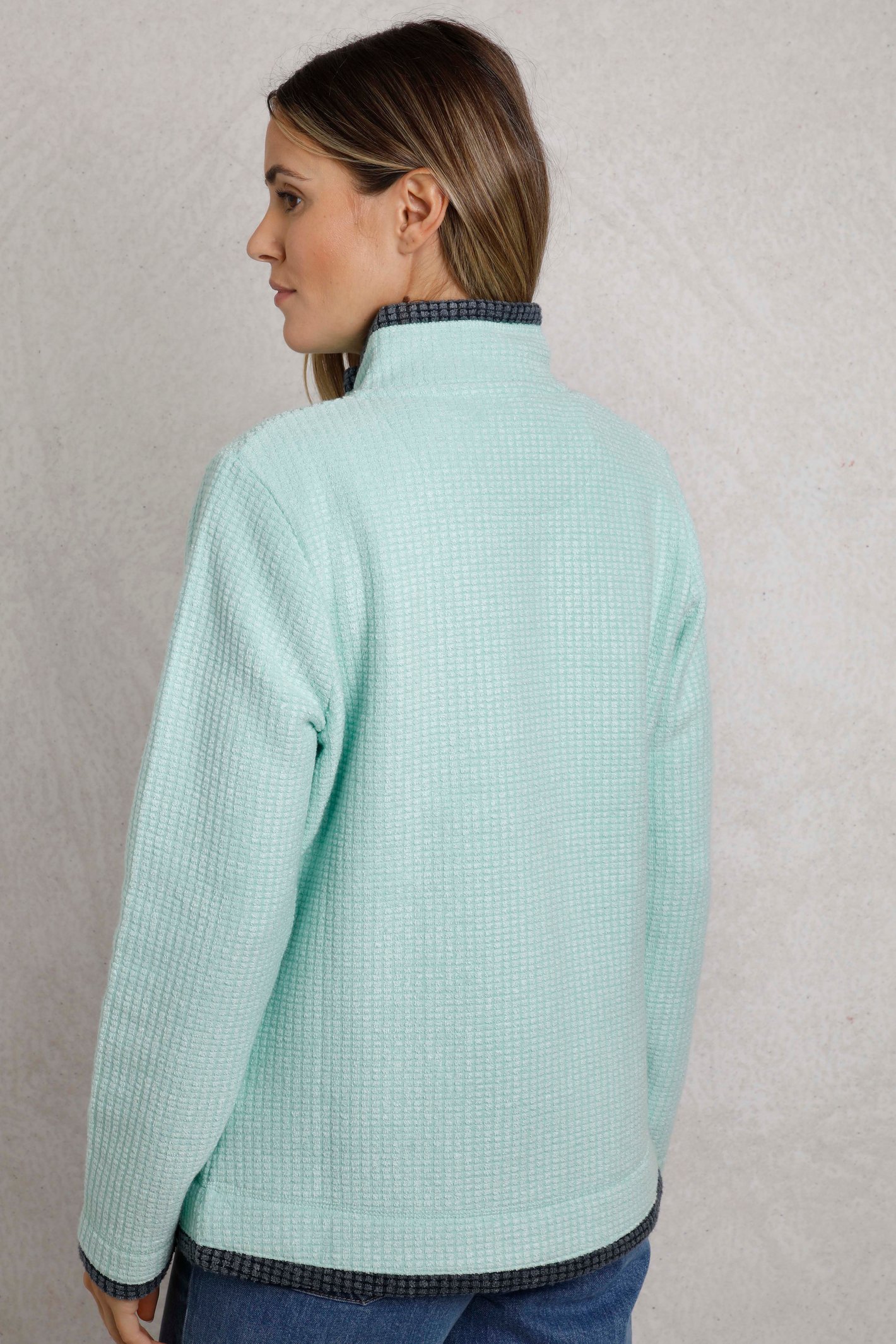 Weird Fish Ariana Eco Full Zip Grid Fleece - Picture 31 of 51
