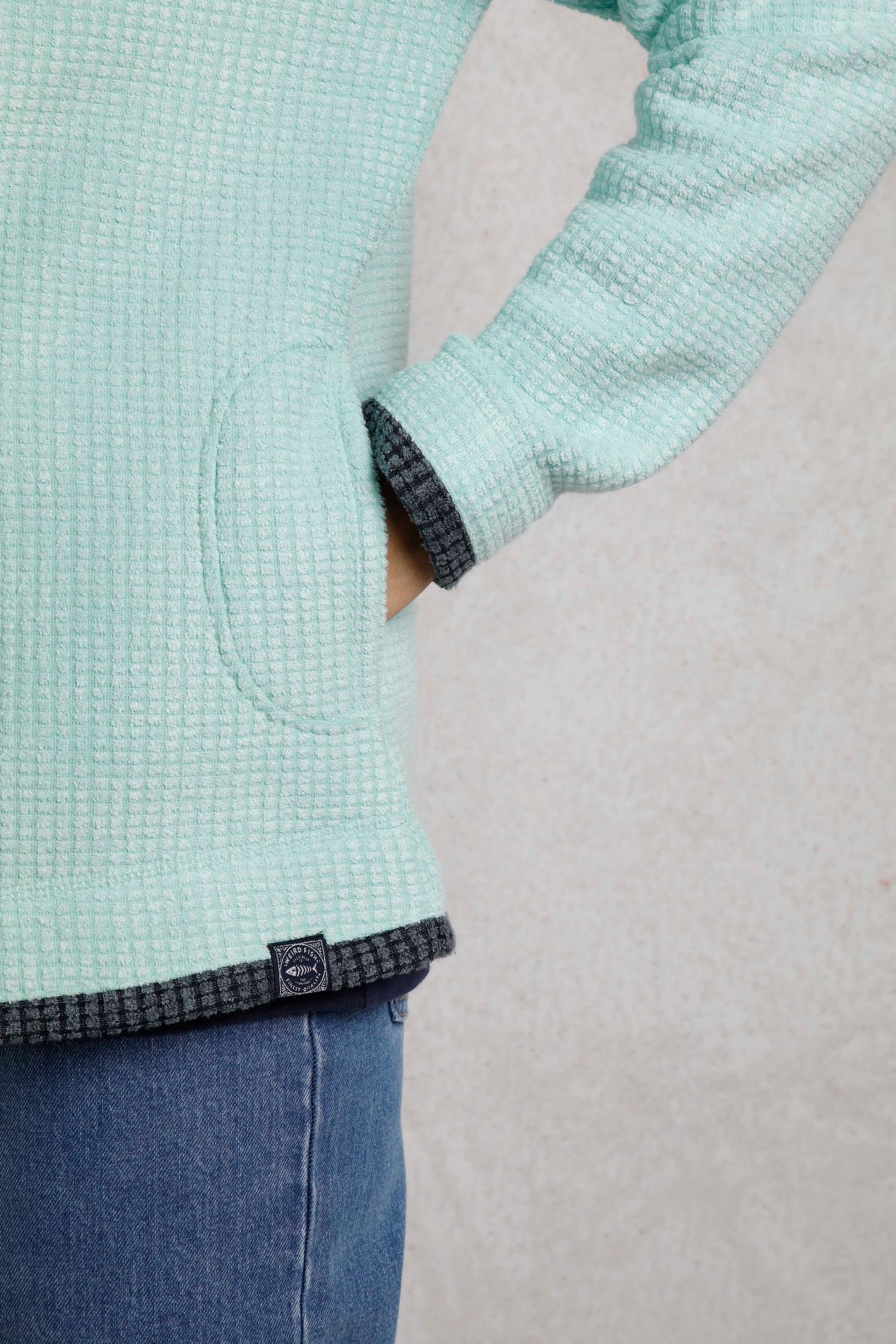 Weird Fish Ariana Eco Full Zip Grid Fleece - Picture 33 of 51