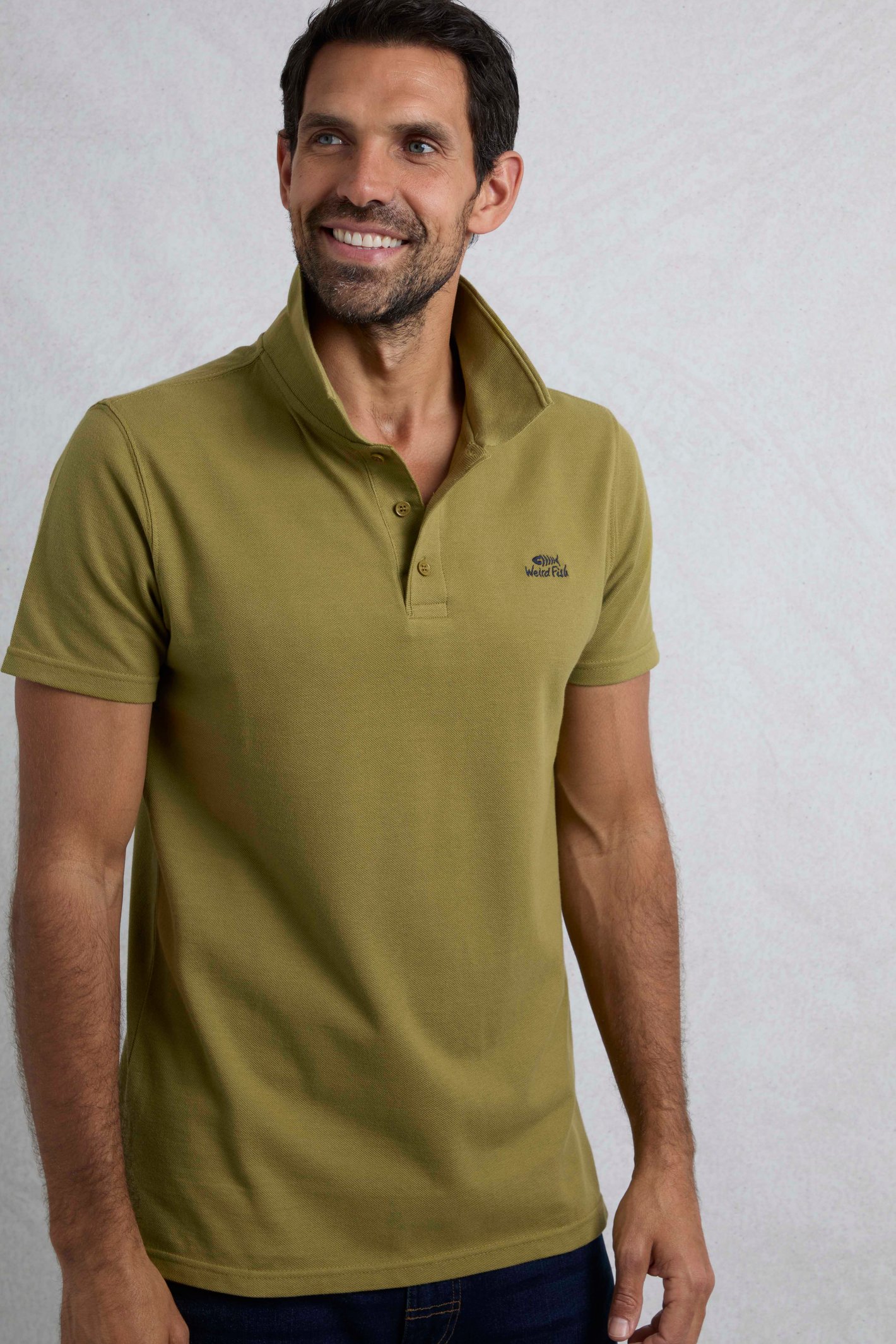Weird Fish Giles Pique Polo Shirt - Picture 23 of 44