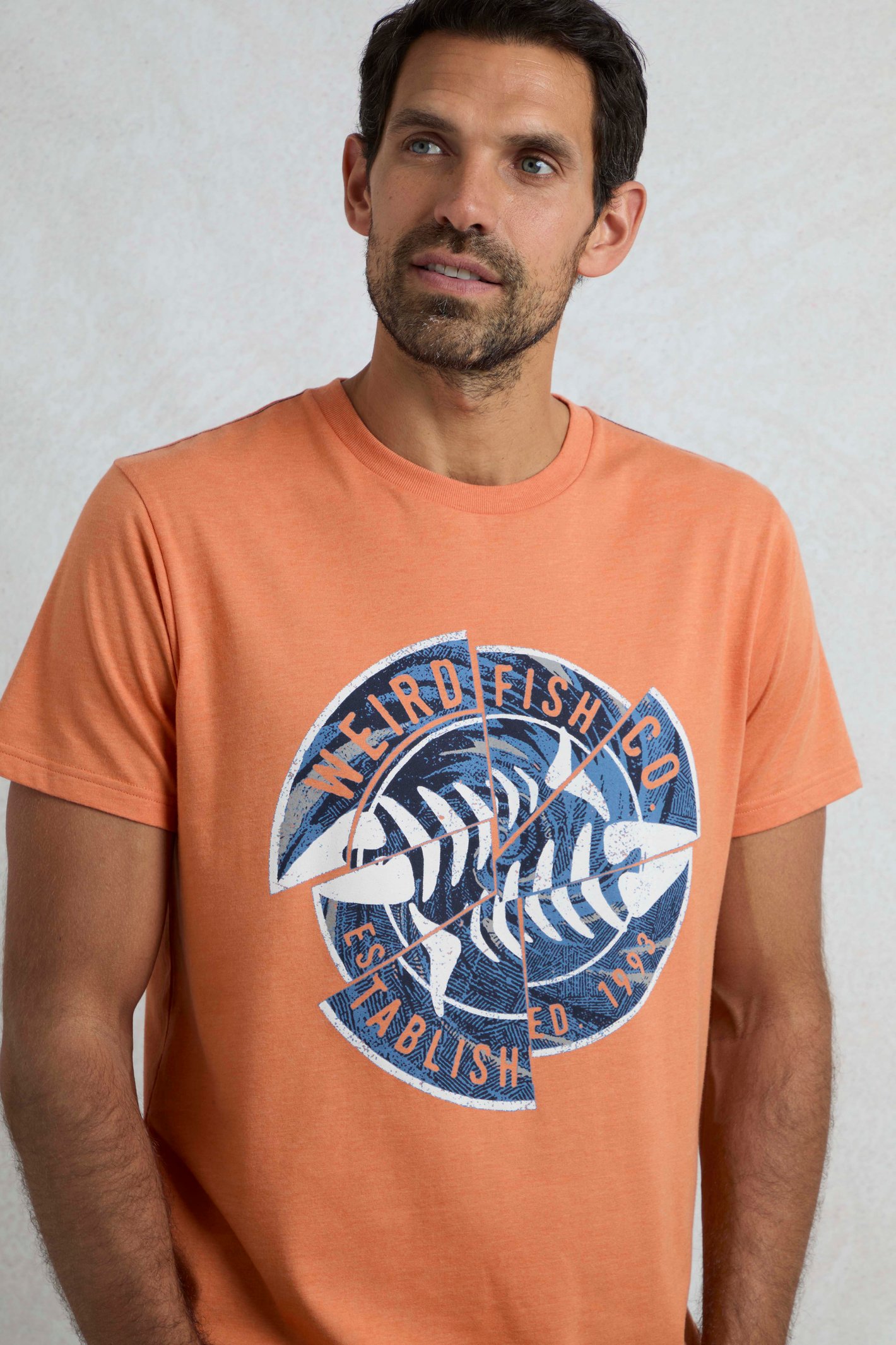 Weird Fish Vortex Front Print Graphic T-Shirt - Picture 8 of 21