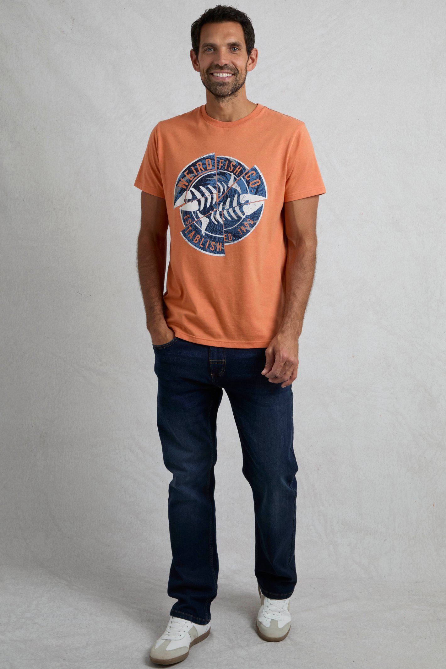 Weird Fish Vortex Front Print Graphic T-Shirt - Picture 11 of 21