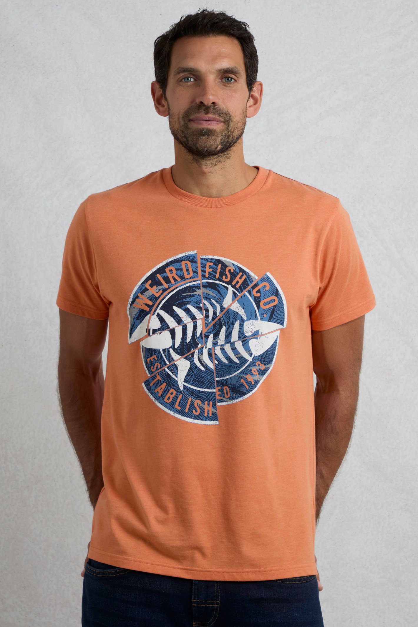 Weird Fish Vortex Front Print Graphic T-Shirt - Picture 12 of 21
