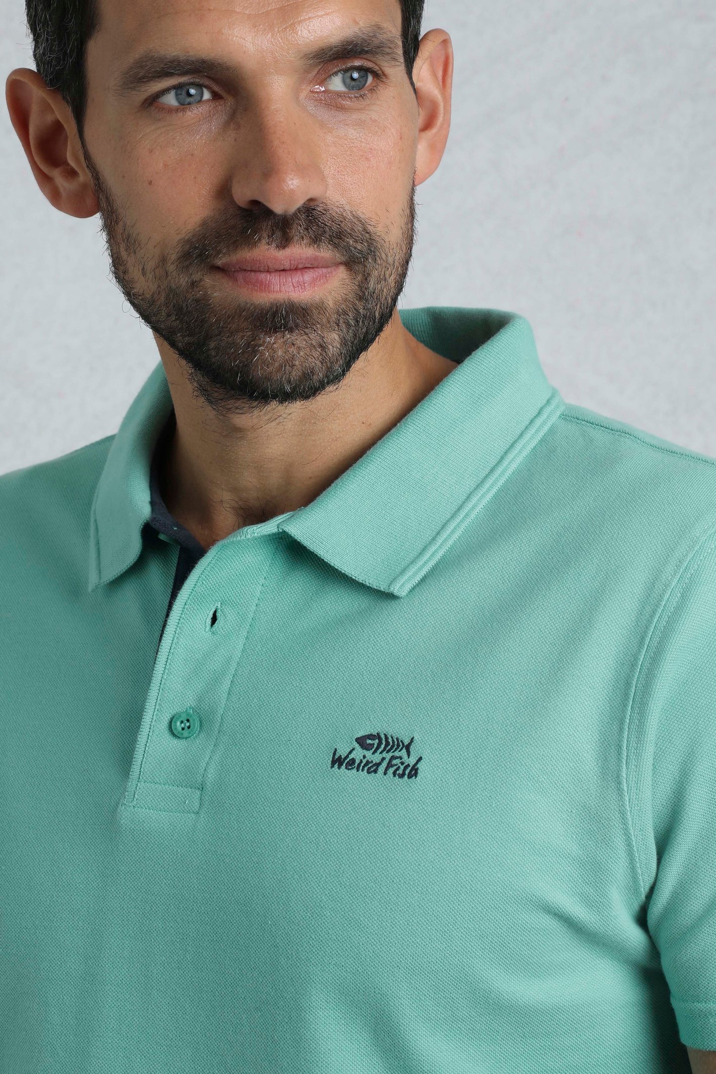 Weird Fish Miles Organic Cotton Pique Polo - Picture 22 of 197