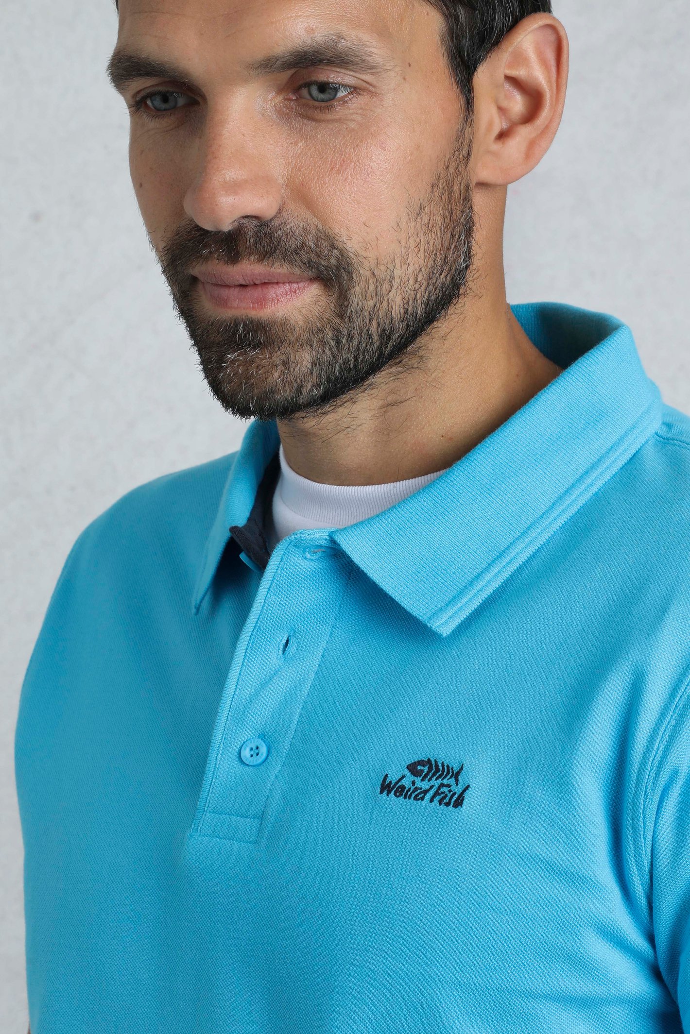Weird Fish Miles Organic Cotton Pique Polo - Picture 147 of 197