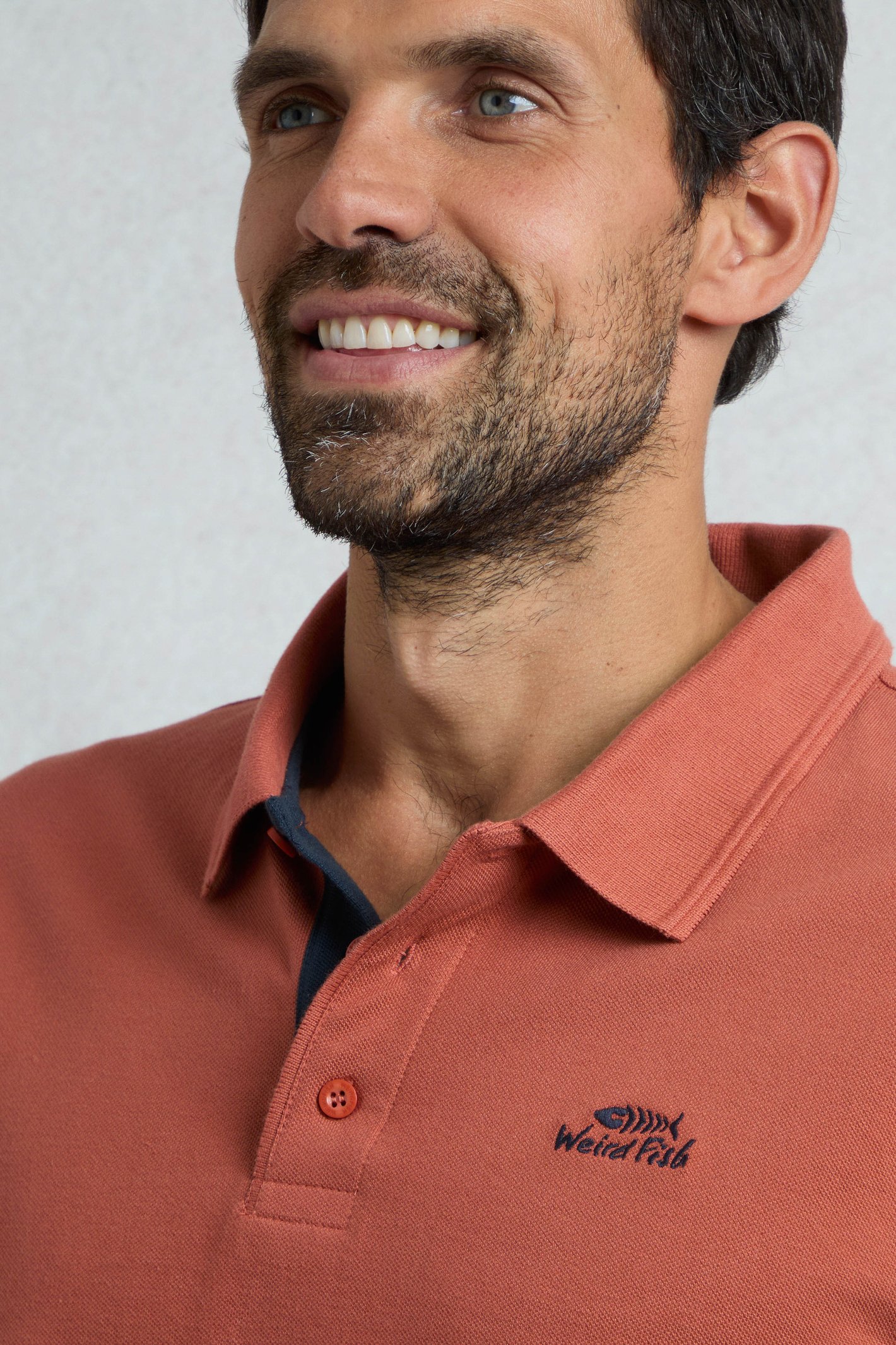Weird Fish Miles Organic Cotton Pique Polo - Picture 39 of 197