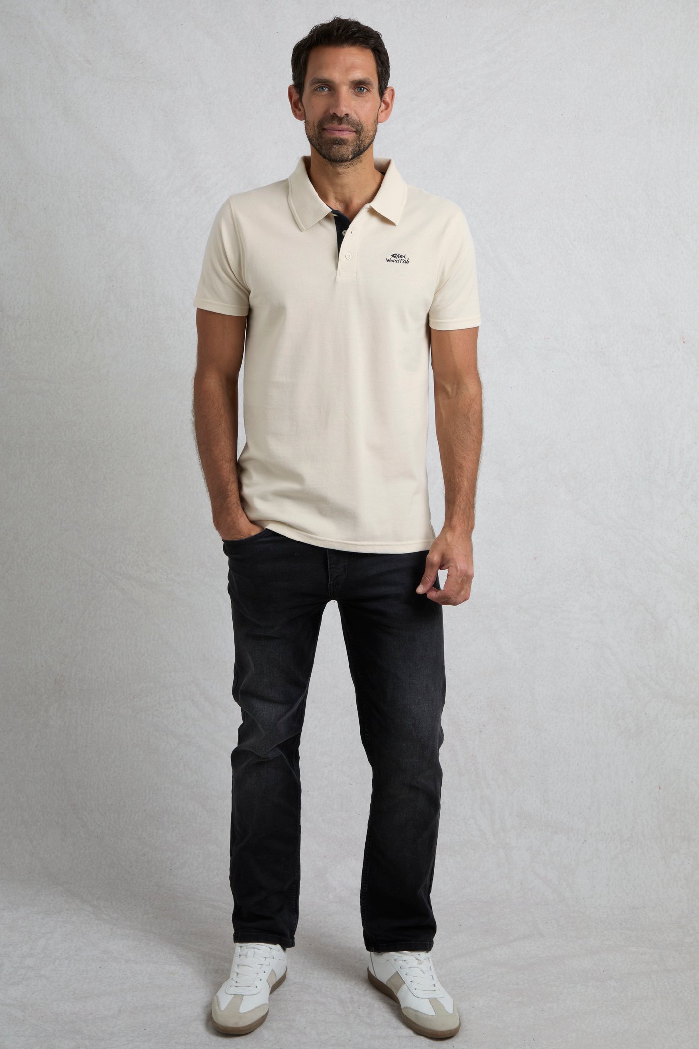 Weird Fish Miles Organic Cotton Pique Polo - Picture 176 of 197