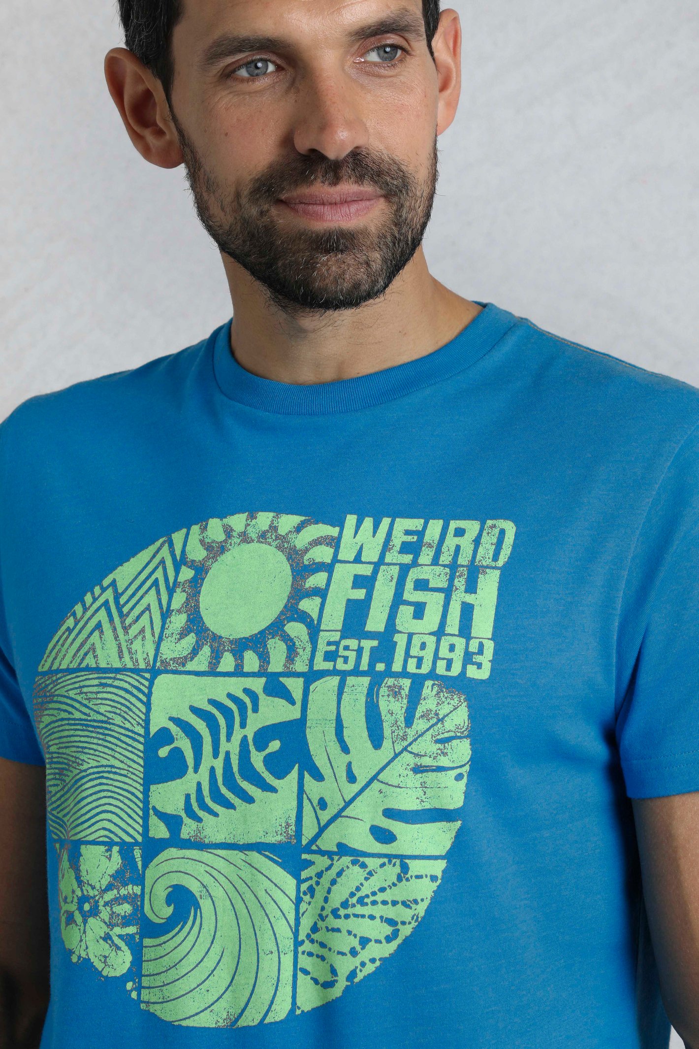 Weird Fish Summer Sector Front Print Eco Graphic T-Shirt - Picture 13 of 39