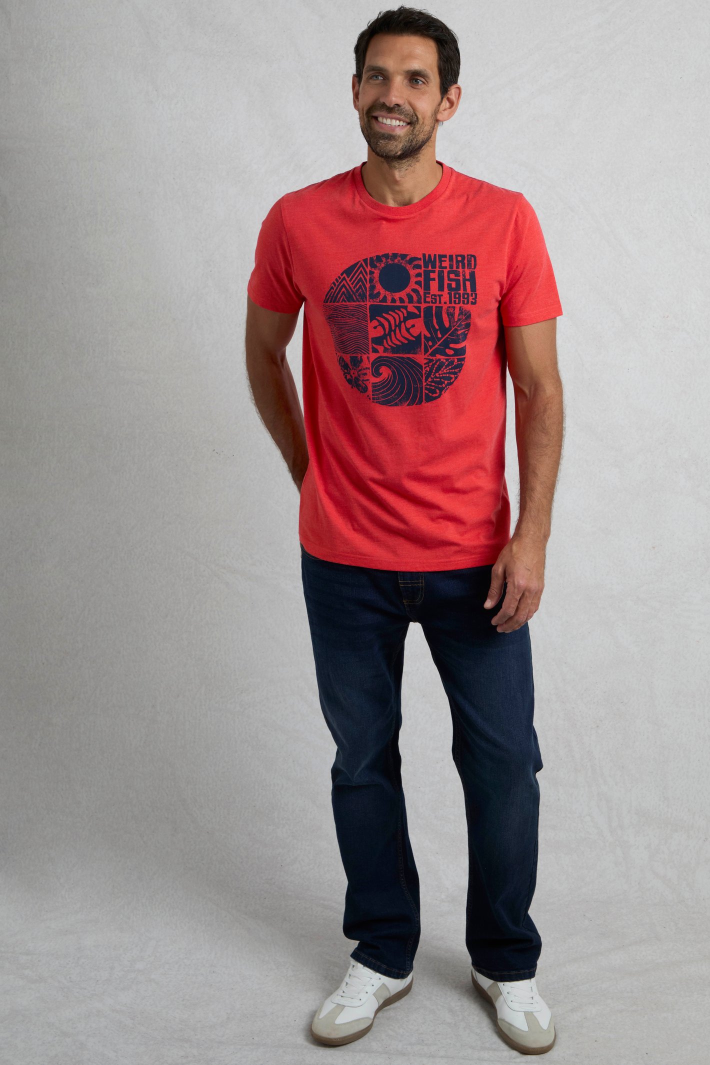 Weird Fish Summer Sector Front Print Eco Graphic T-Shirt - Picture 17 of 39