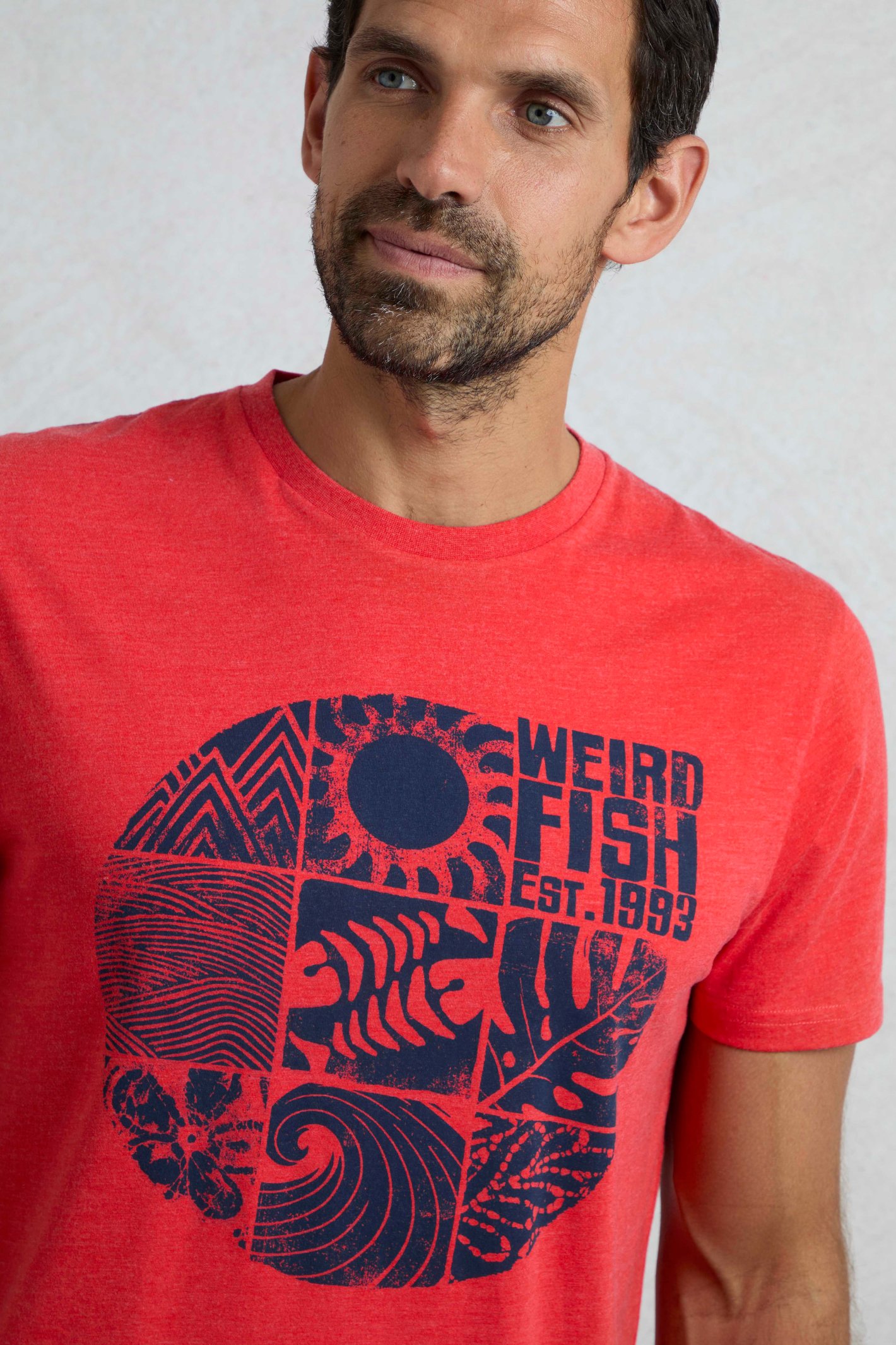 Weird Fish Summer Sector Front Print Eco Graphic T-Shirt - Picture 21 of 39