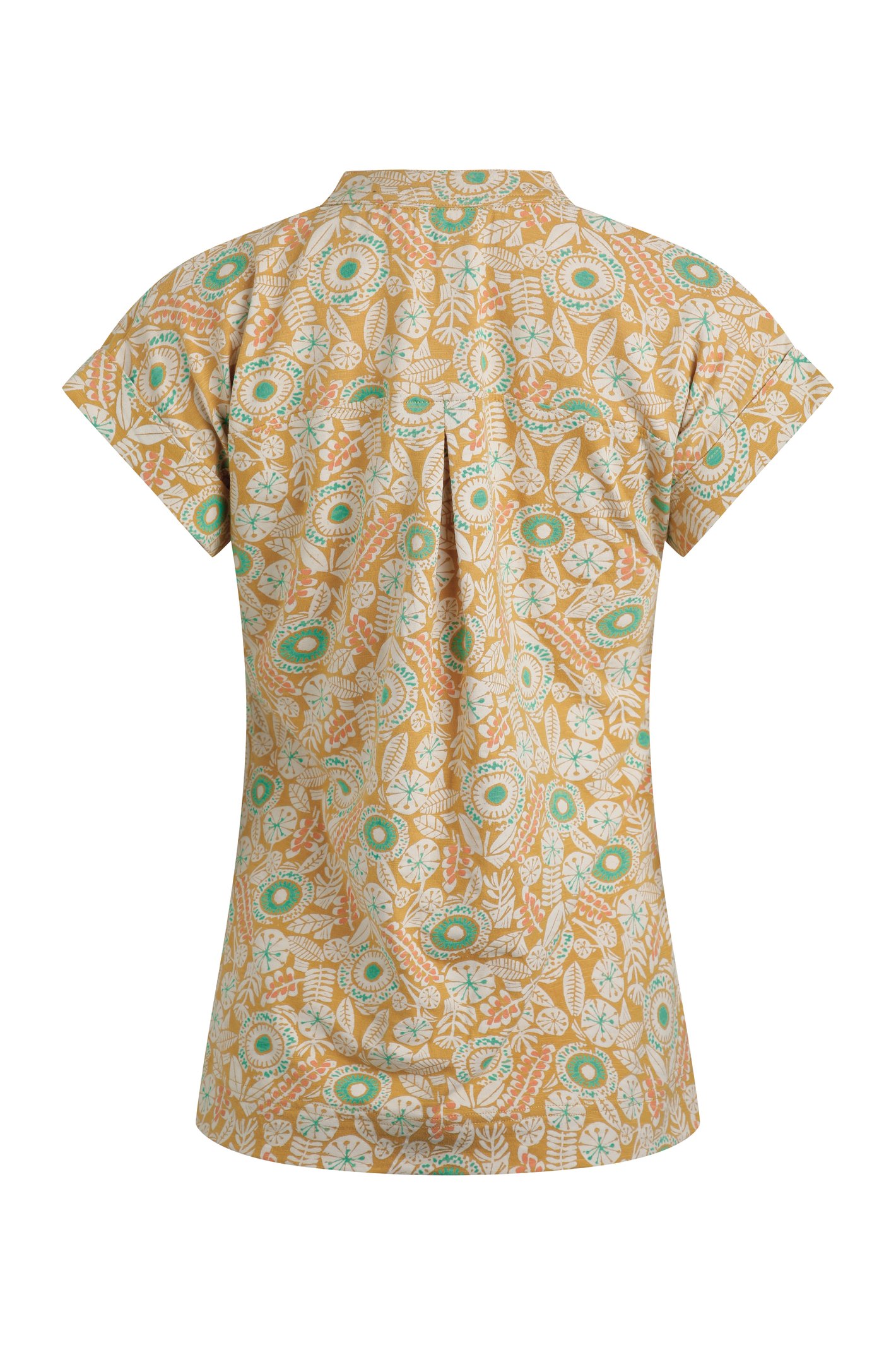 Weird Fish Alia Organic Cotton Printed Jersey Top - Picture 22 of 39