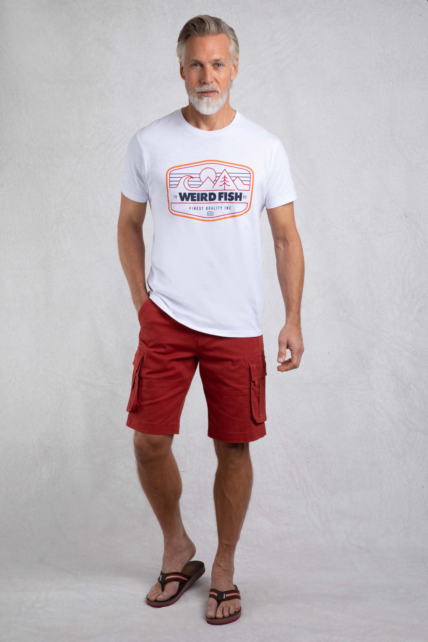 Weird Fish Pacific Eco Front Print Graphic T-Shirt - Picture 19 of 22