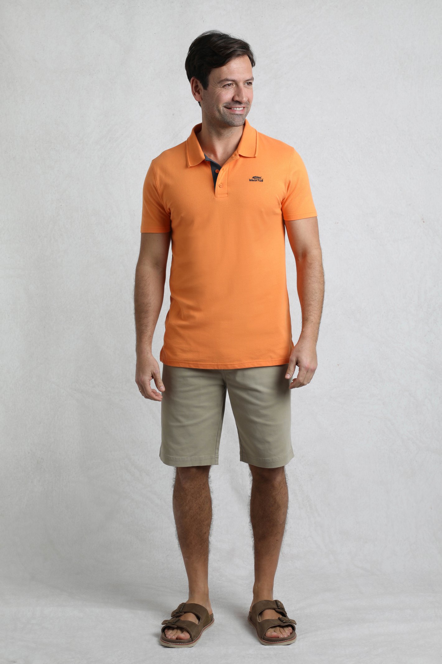 Weird Fish Miles Organic Cotton Pique Polo - Picture 161 of 197