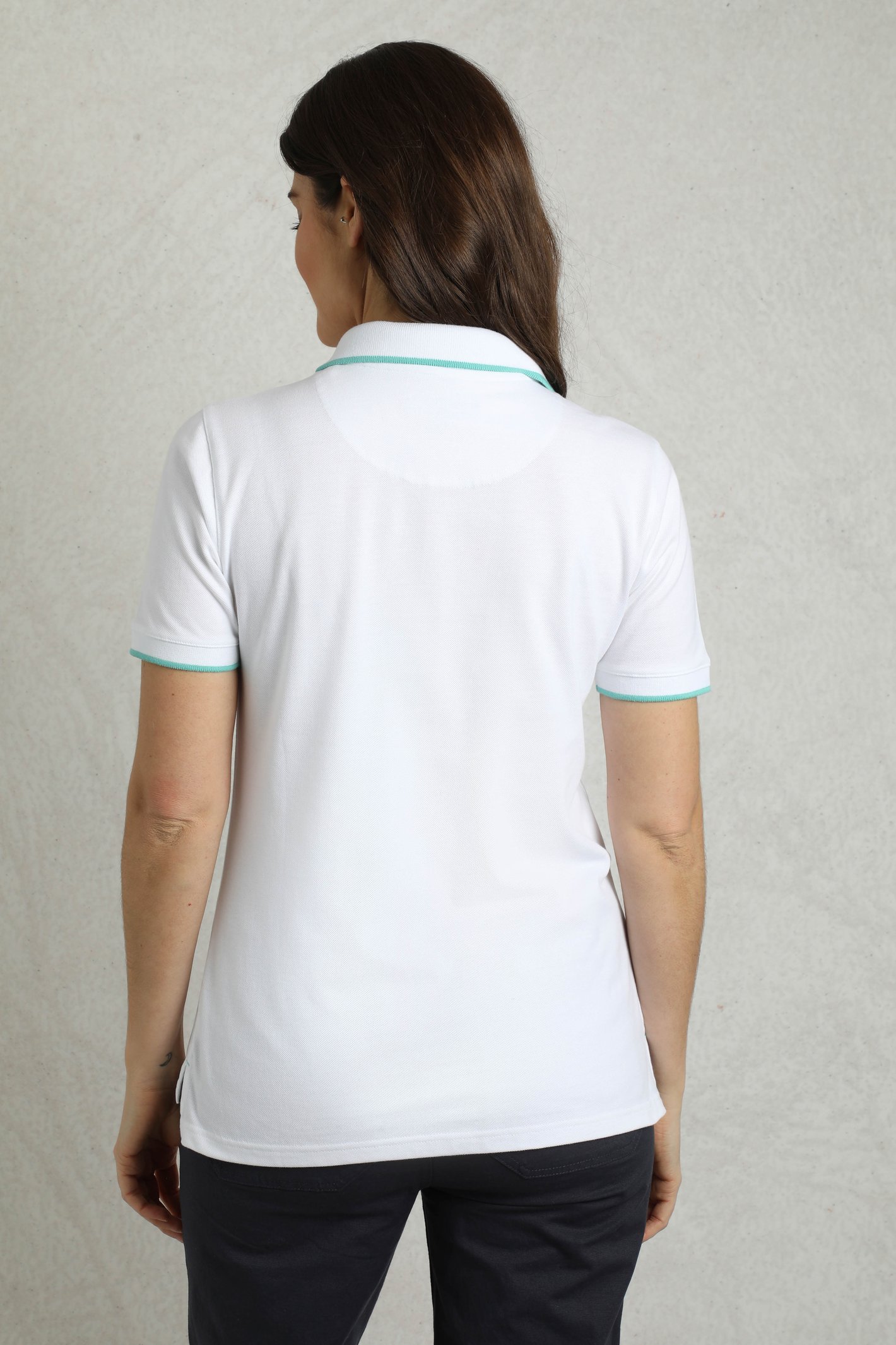 Weird Fish Pammie Organic Cotton Pique Polo Shirt - Picture 19 of 32
