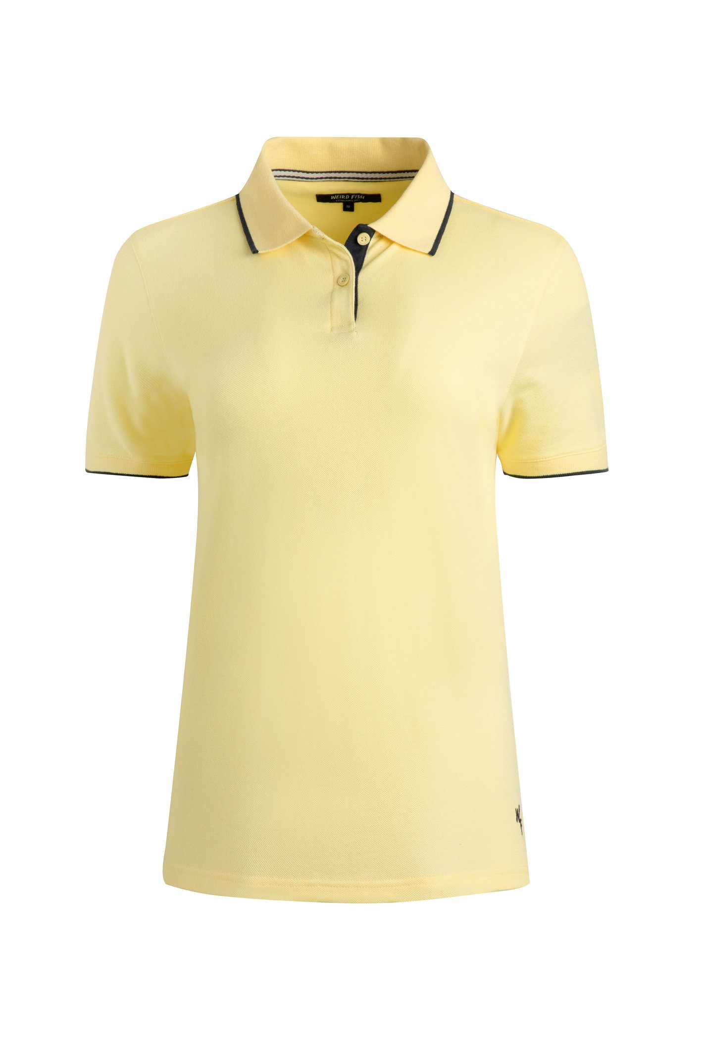 Weird Fish Pammie Organic Cotton Pique Polo Shirt - Picture 26 of 32