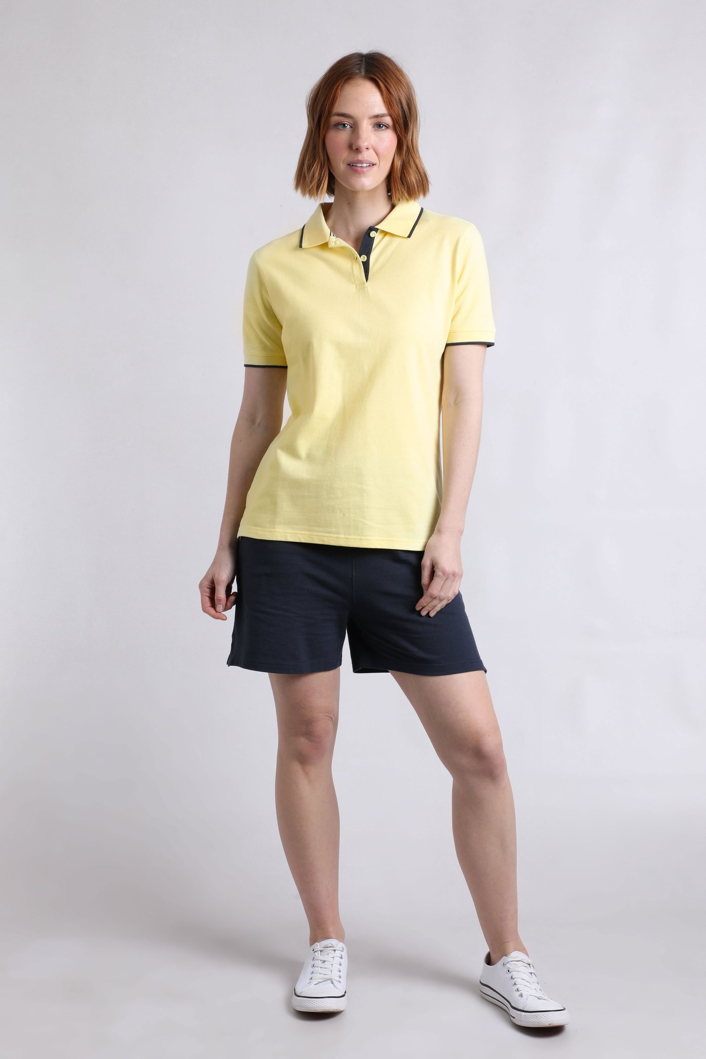 Weird Fish Pammie Organic Cotton Pique Polo Shirt - Picture 28 of 32