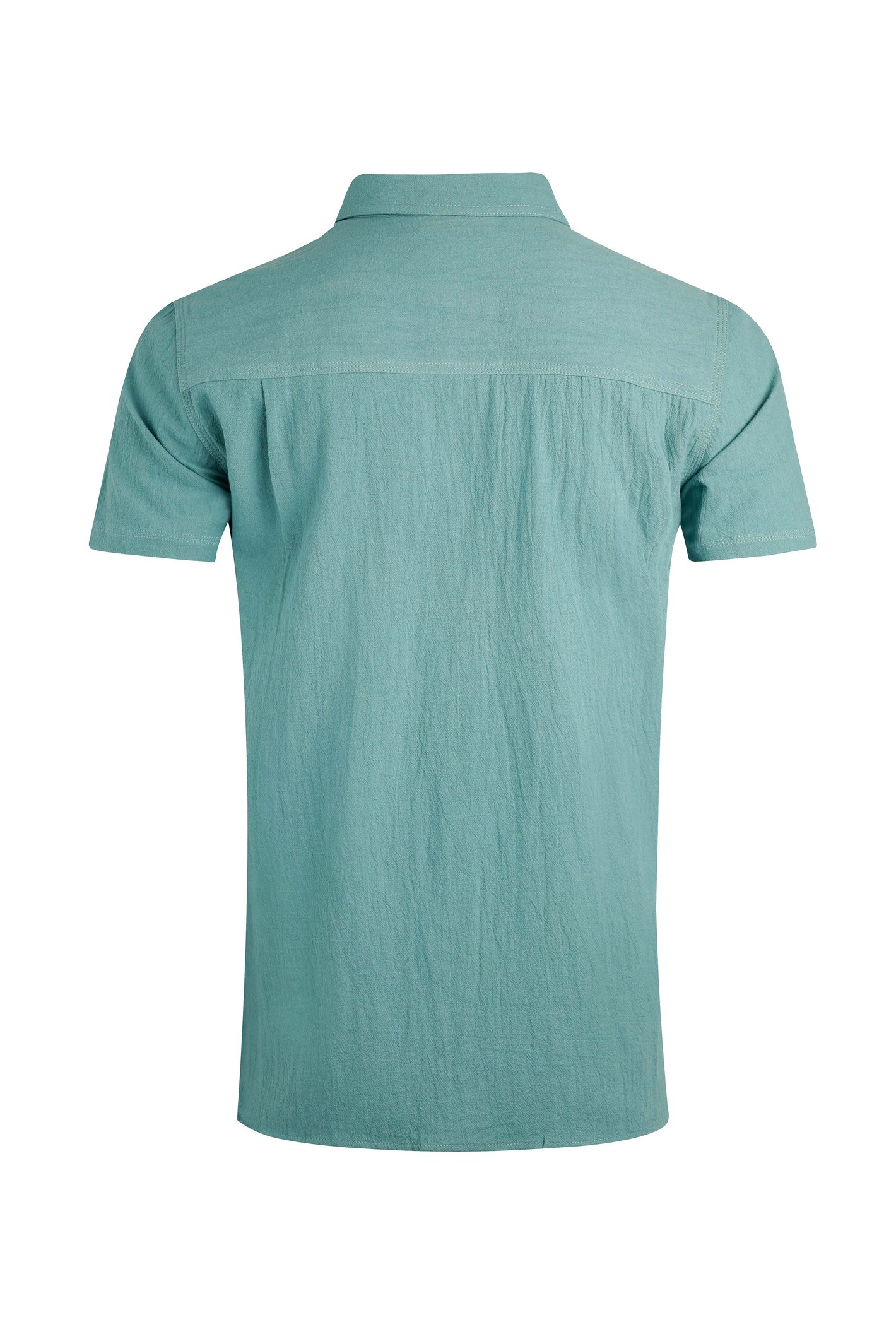 Weird Fish Hinton Organic Cotton and Linen Crepe Shirt - Picture 13 of 15