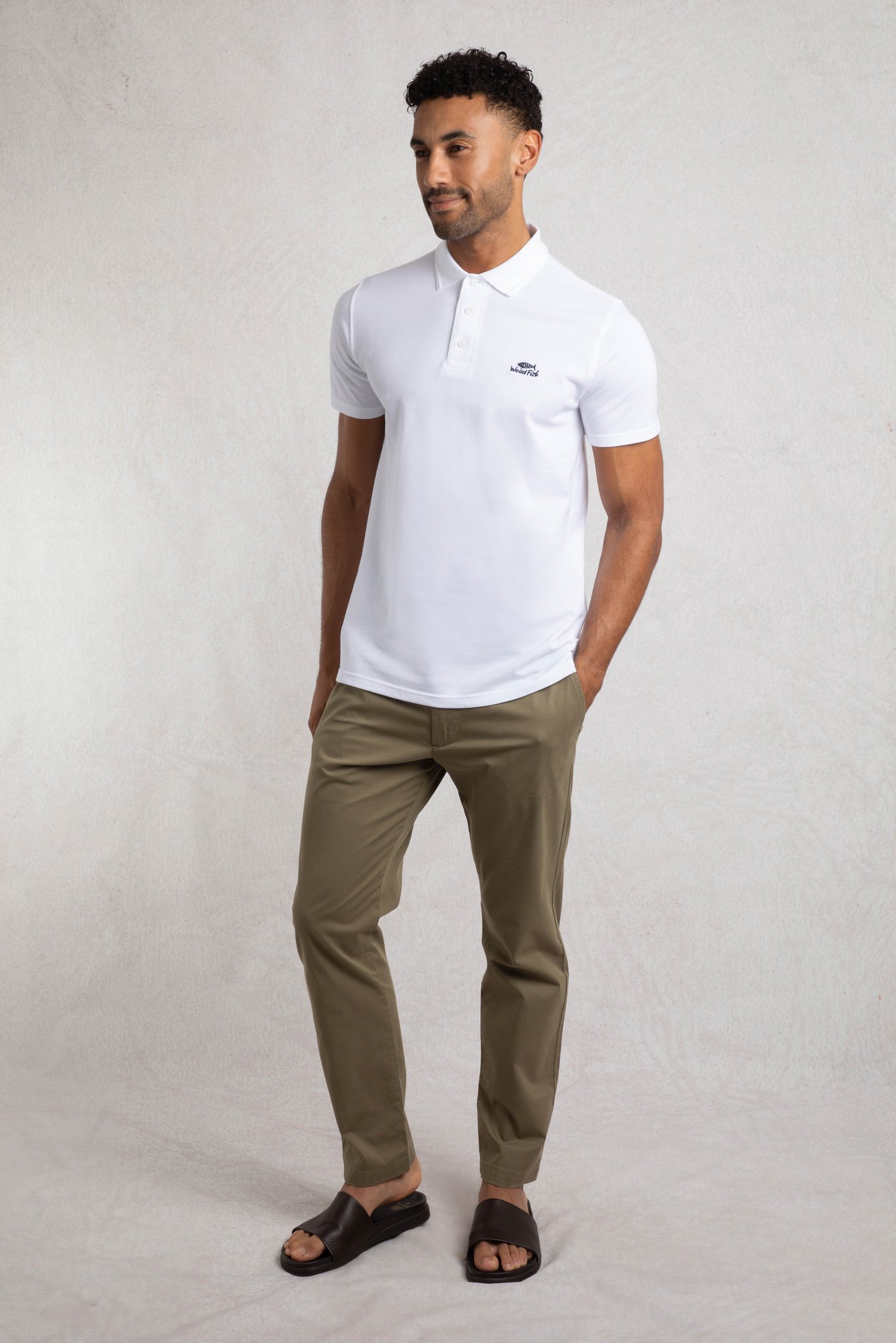 Weird Fish Giles Pique Polo Shirt - Picture 41 of 44