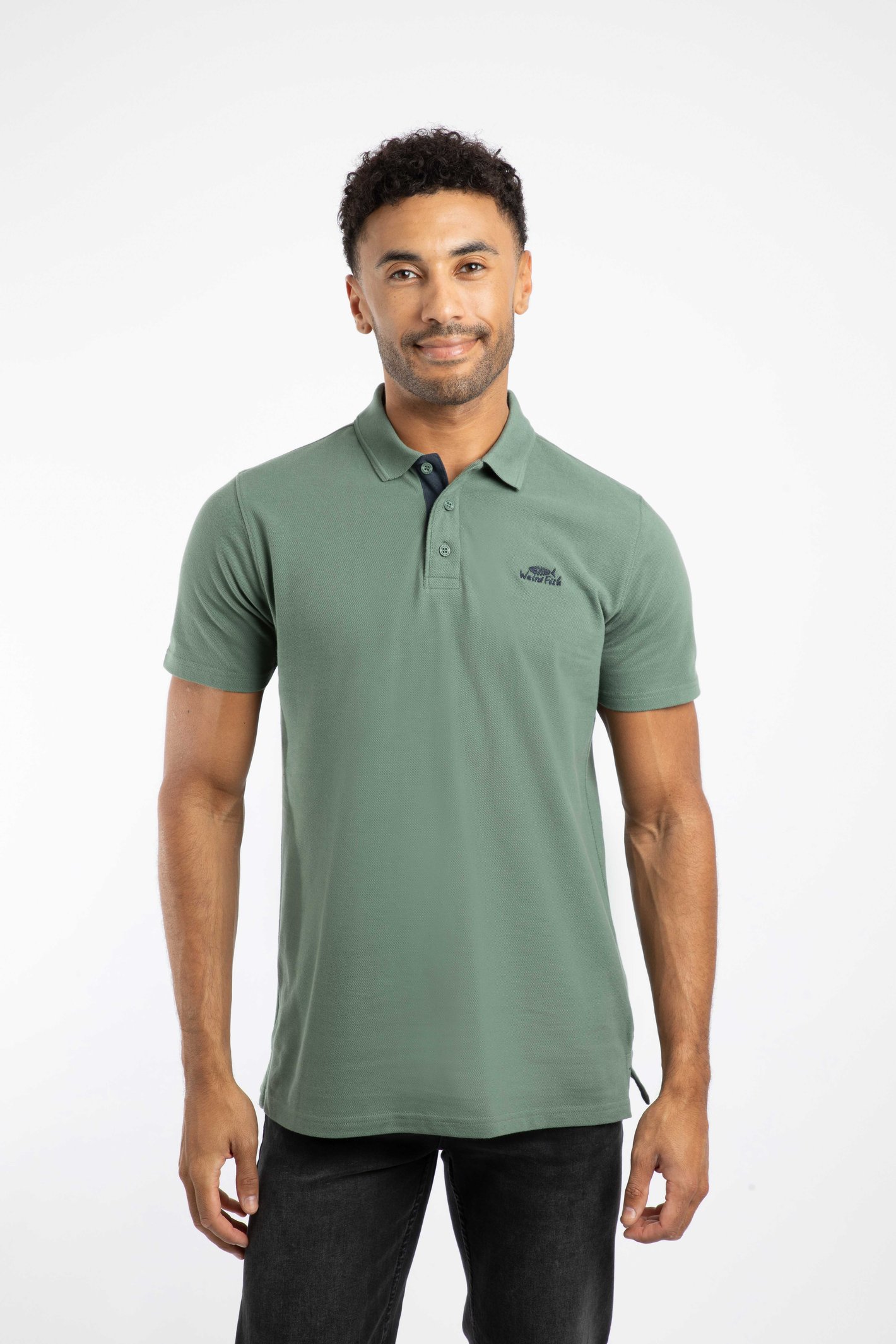 Weird Fish Miles Organic Cotton Pique Polo - Picture 26 of 197