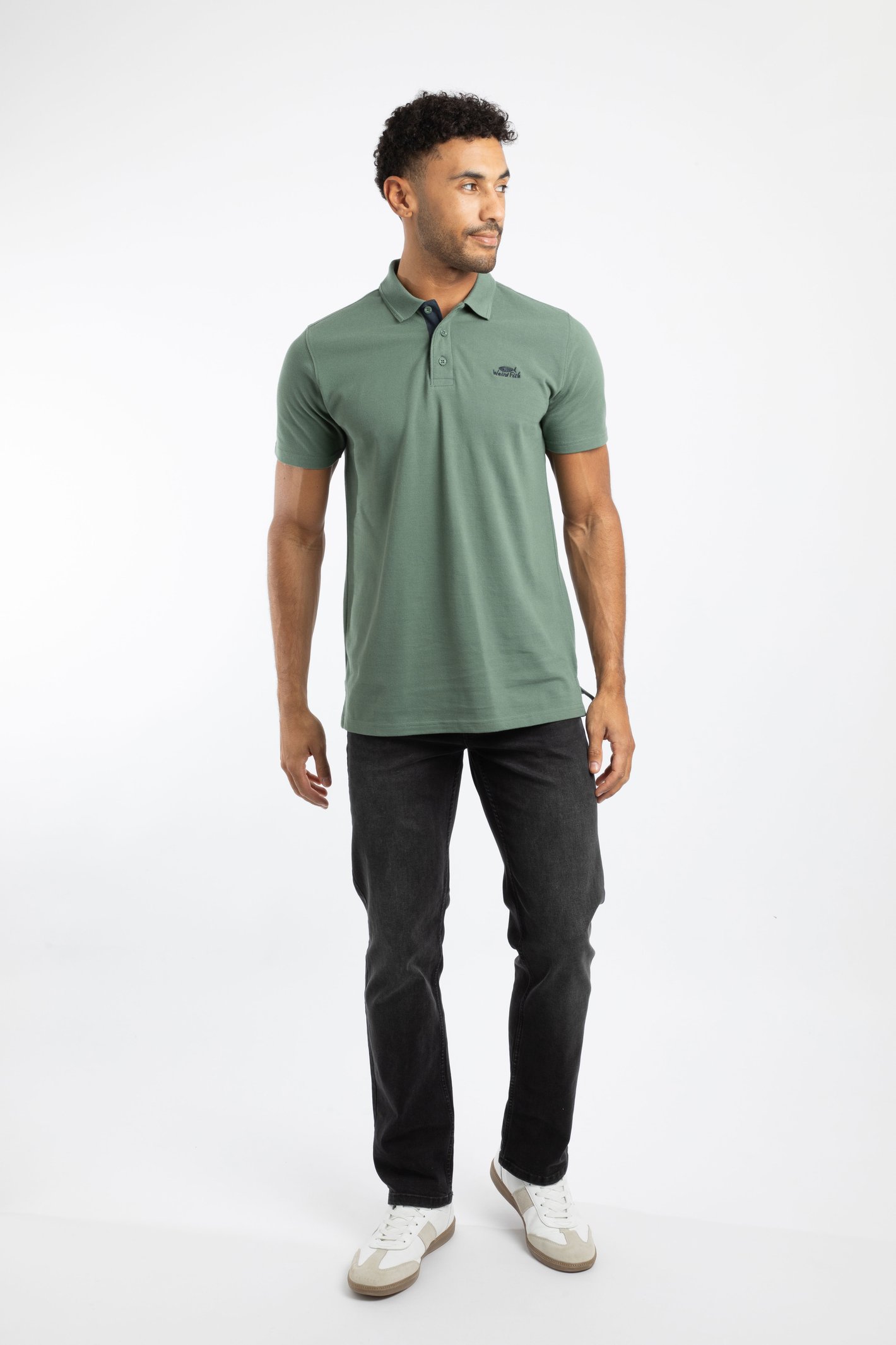 Weird Fish Miles Organic Cotton Pique Polo - Picture 29 of 197