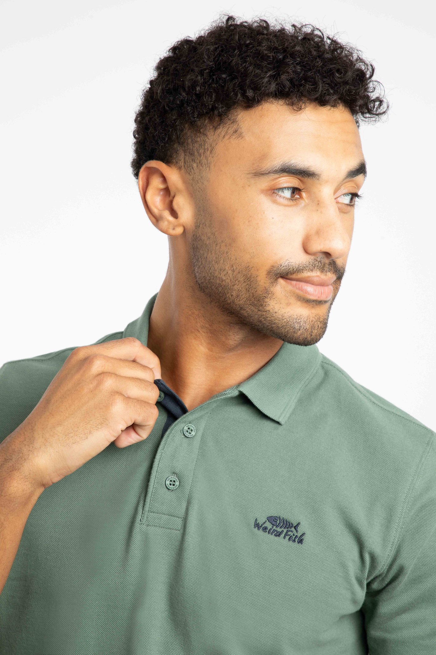 Weird Fish Miles Organic Cotton Pique Polo - Picture 30 of 197