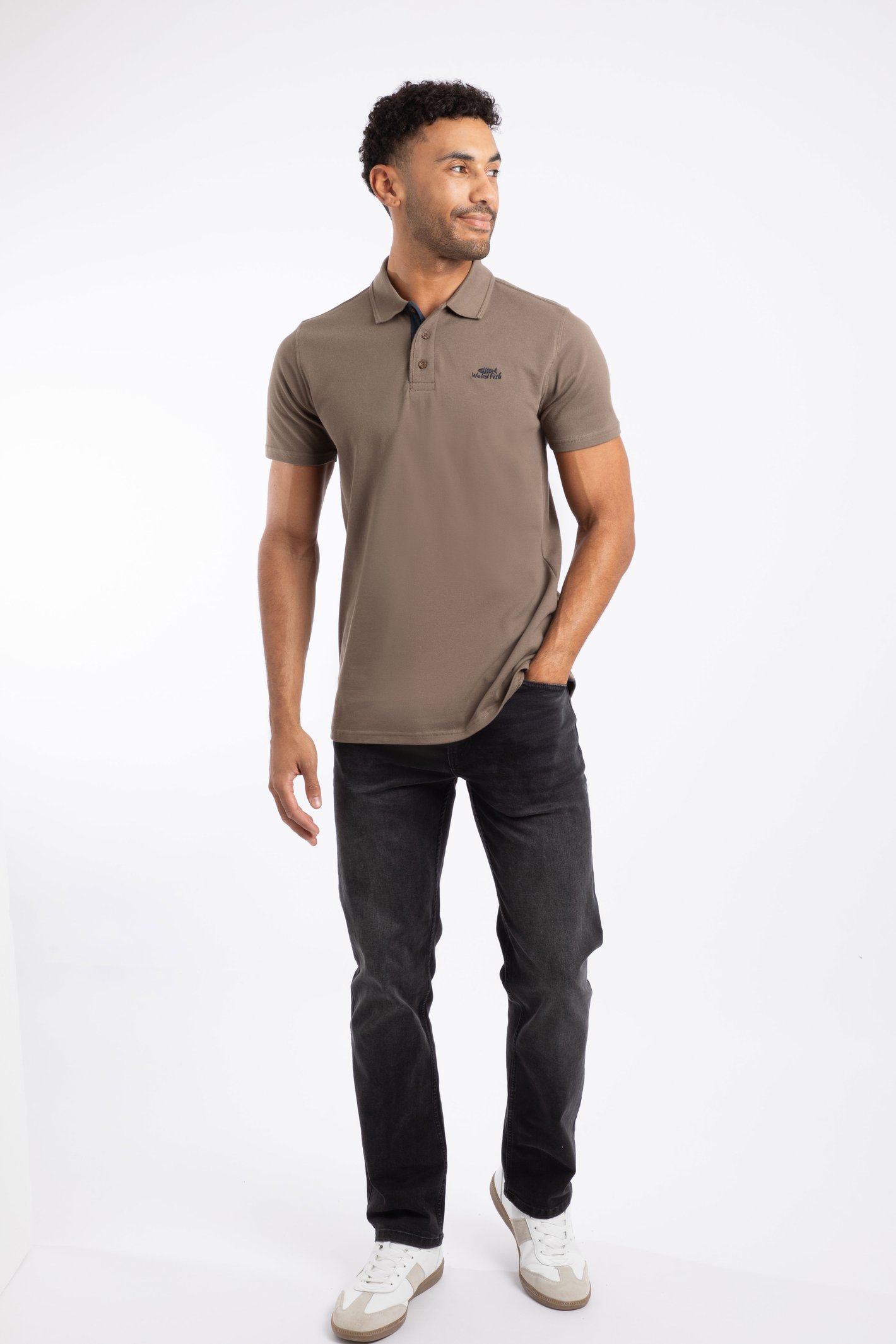 Weird Fish Miles Organic Cotton Pique Polo - Picture 69 of 197