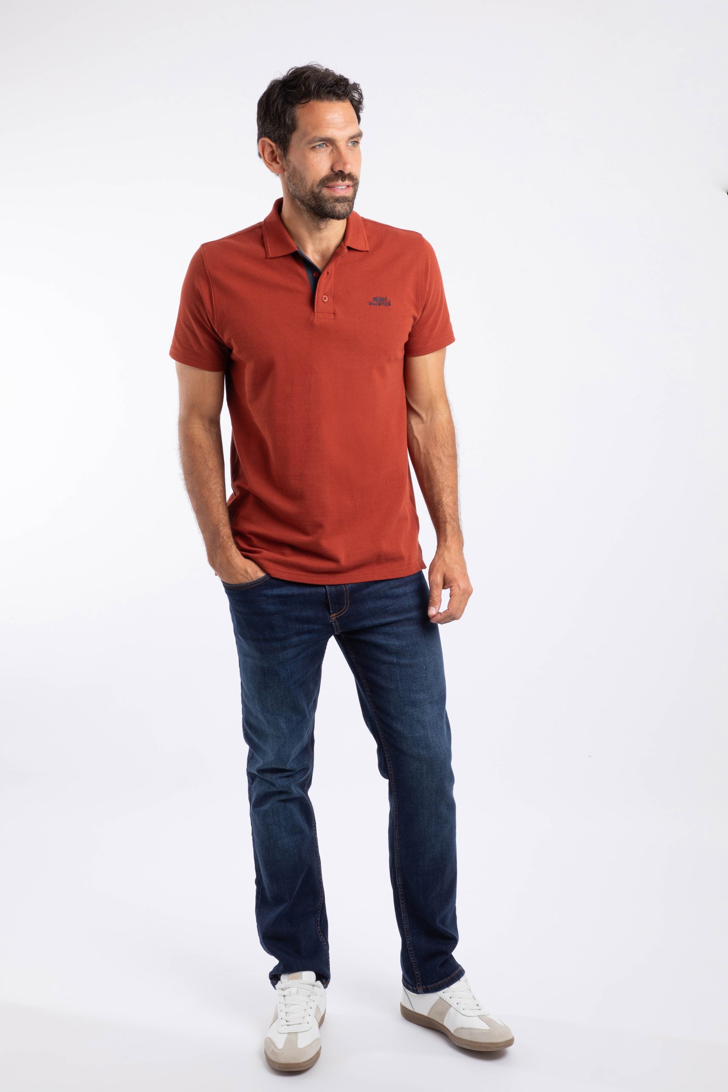 Weird Fish Miles Organic Cotton Pique Polo - Picture 76 of 197