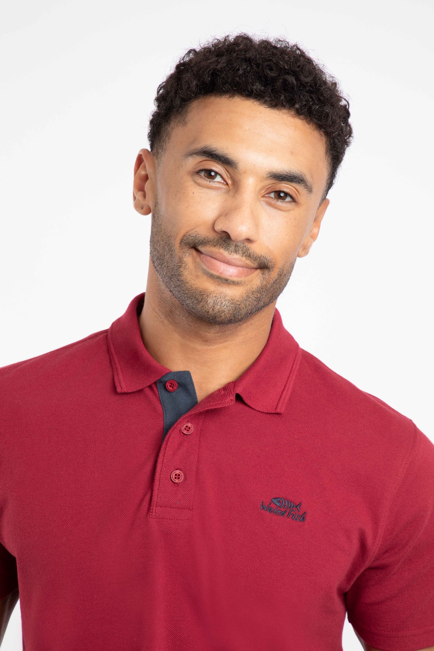 Weird Fish Miles Organic Cotton Pique Polo - Picture 170 of 197
