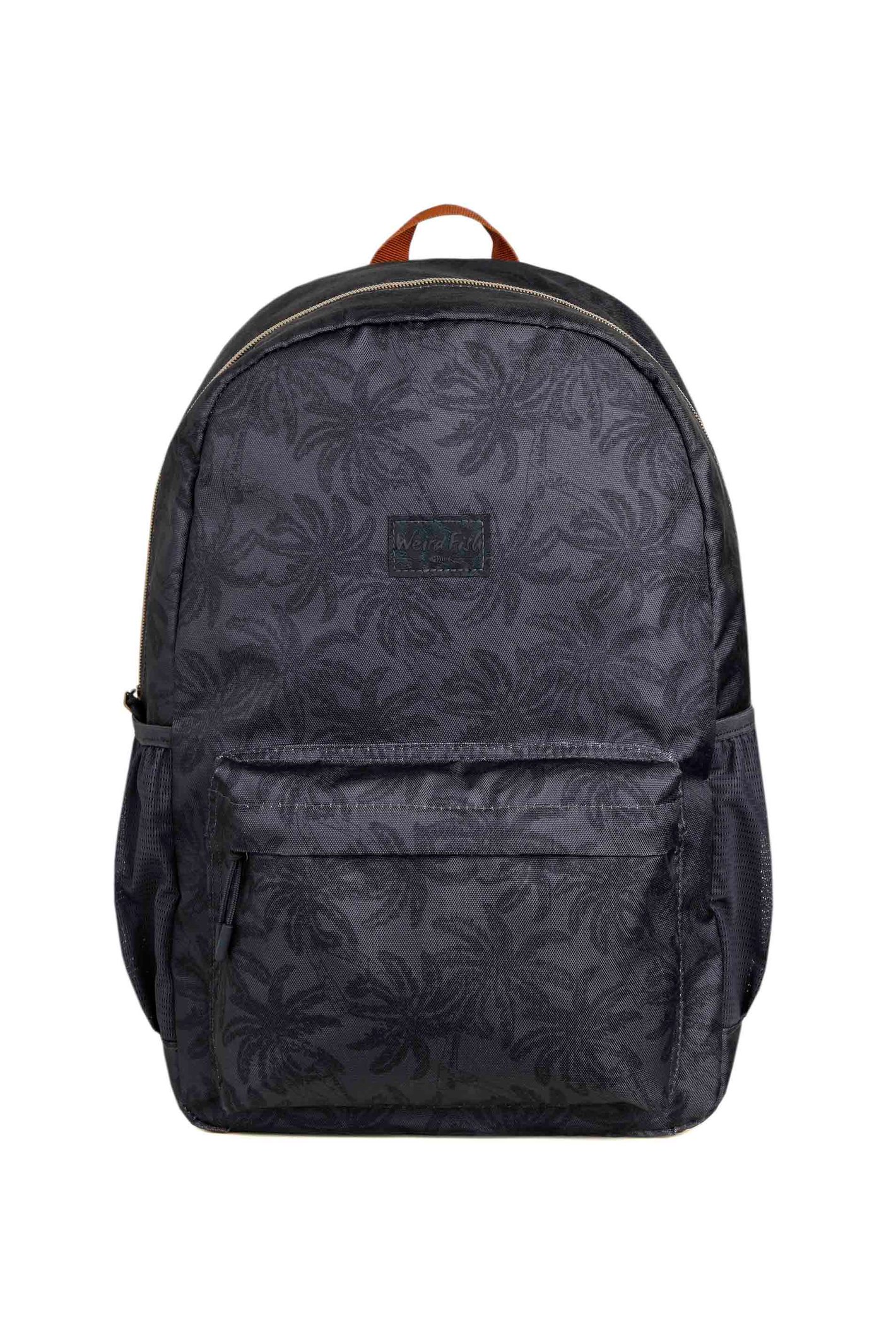 Weird Fish Daisy Printed Backpack Navy Size ONE