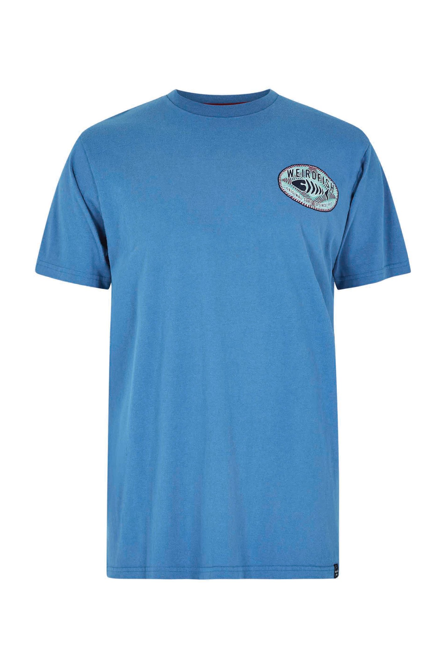 Weird Fish Original Surf Graphic T-Shirt Blue Sapphire Size 2XL