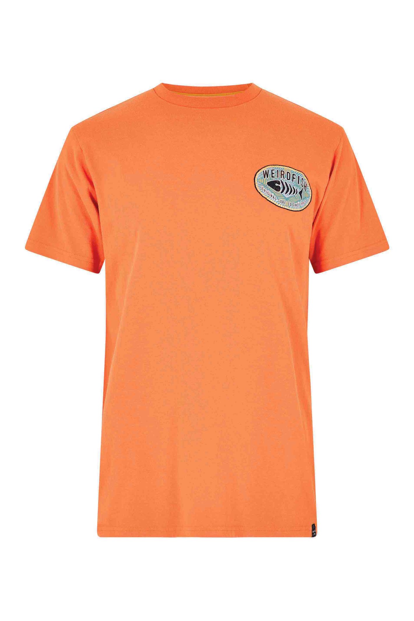 Weird Fish Original Surf Graphic T-Shirt Mango Size S