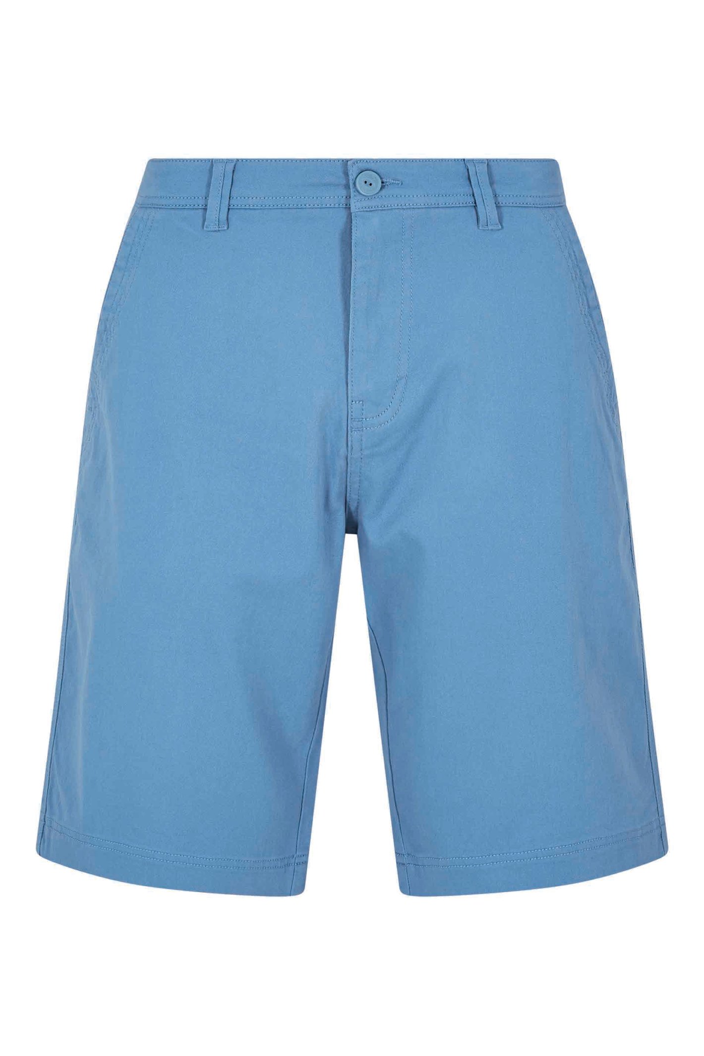 Weird Fish Rayburn Flat Front Shorts Blue Sapphire Size 34