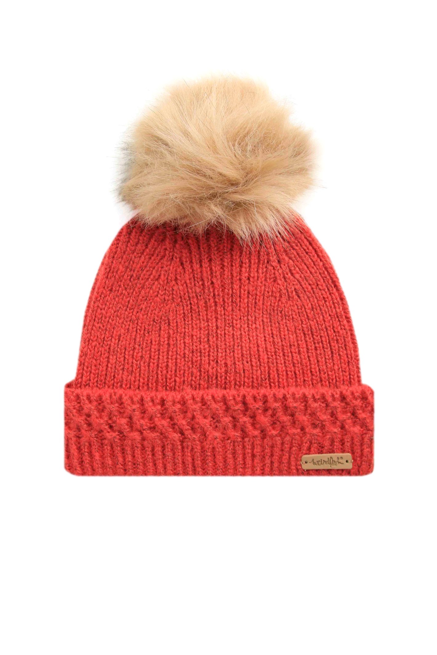 Weird Fish Tongass Eco Bobble Hat Paprika Size ONE