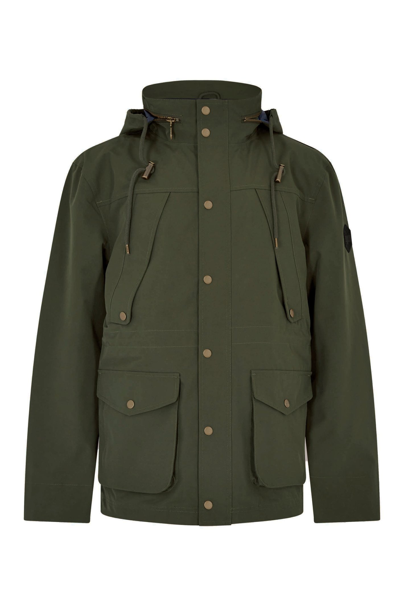 Weird Fish Seathwaite Waterproof Field Jacket Fir Green Size M
