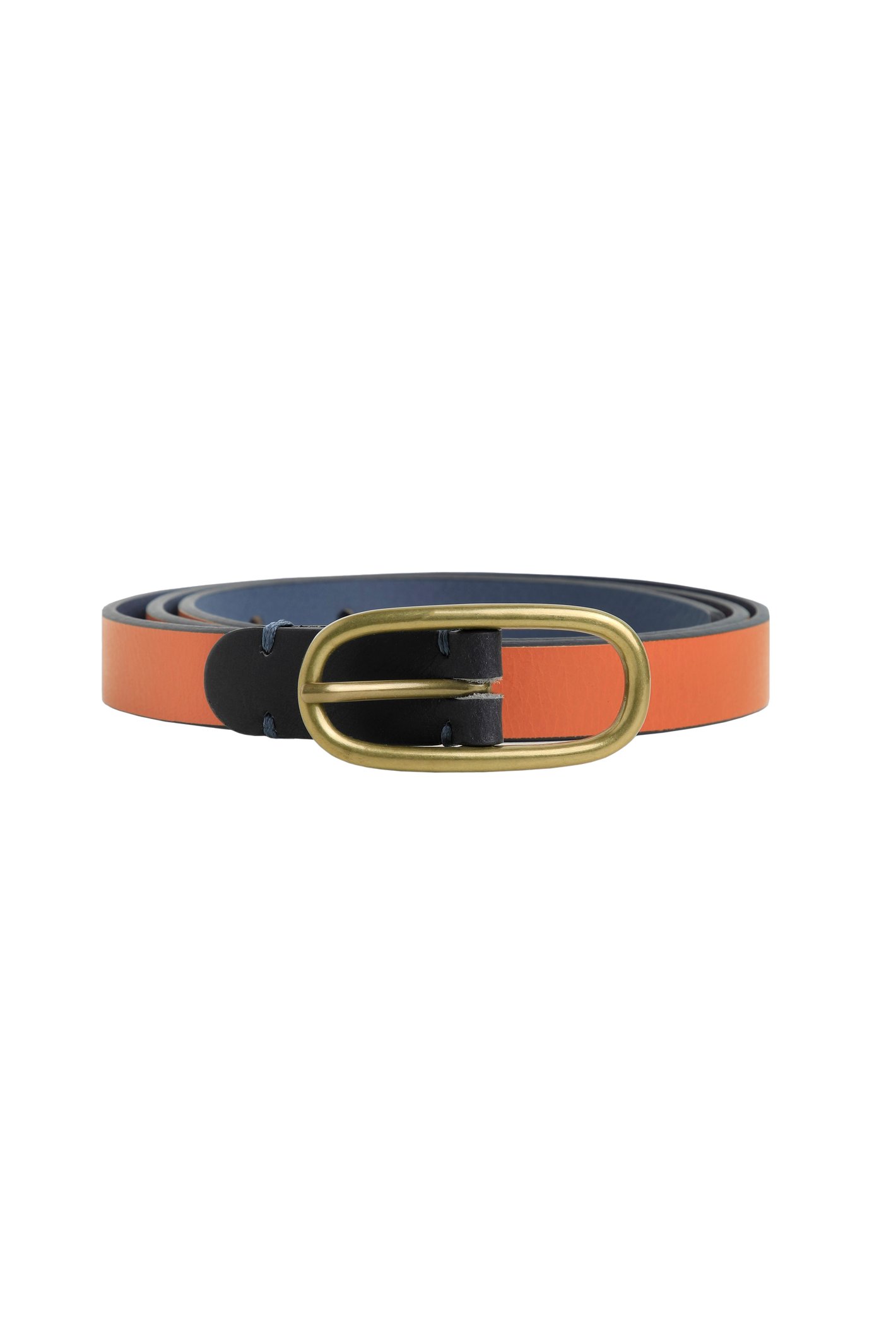 Weird Fish Ferne Reverse Belt Brick Orange Size S/M
