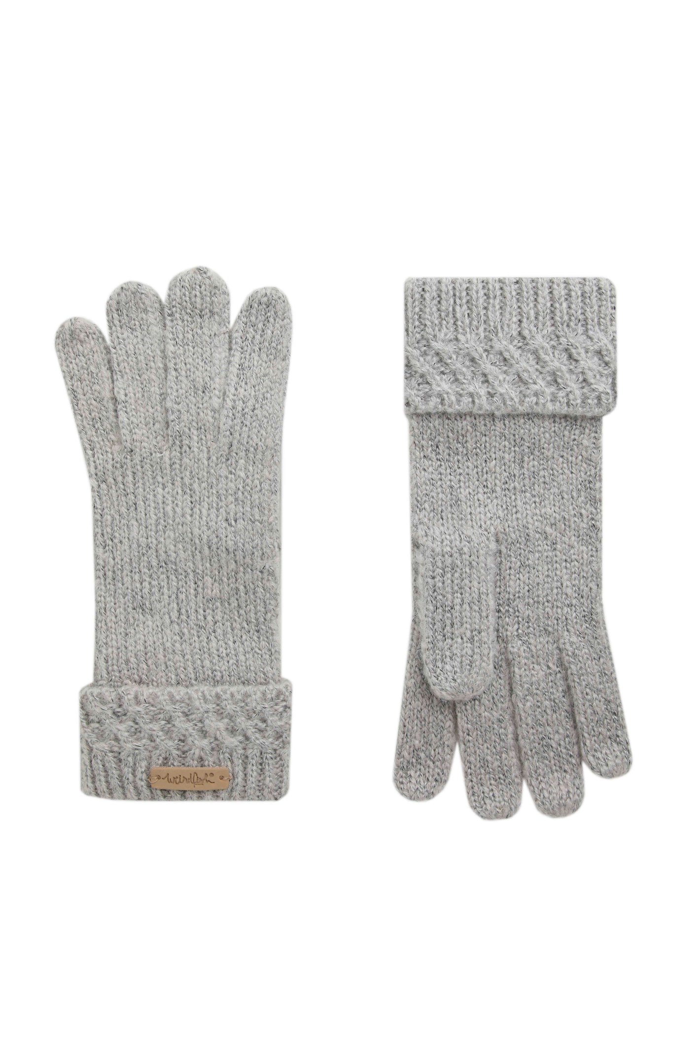 Weird Fish Hiawatha Eco Gloves Pearl Grey Size ONE