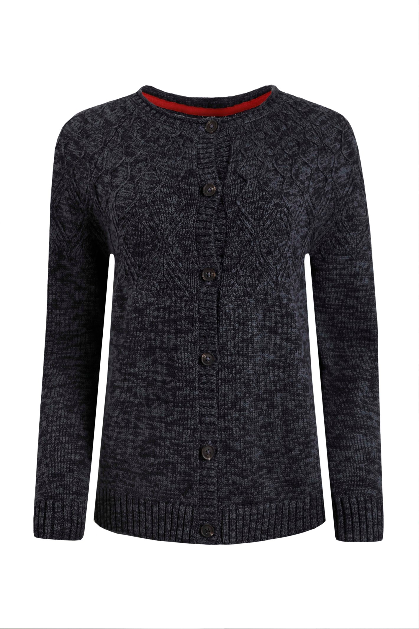 Weird Fish Caballo Eco Outfitter Cardigan Navy