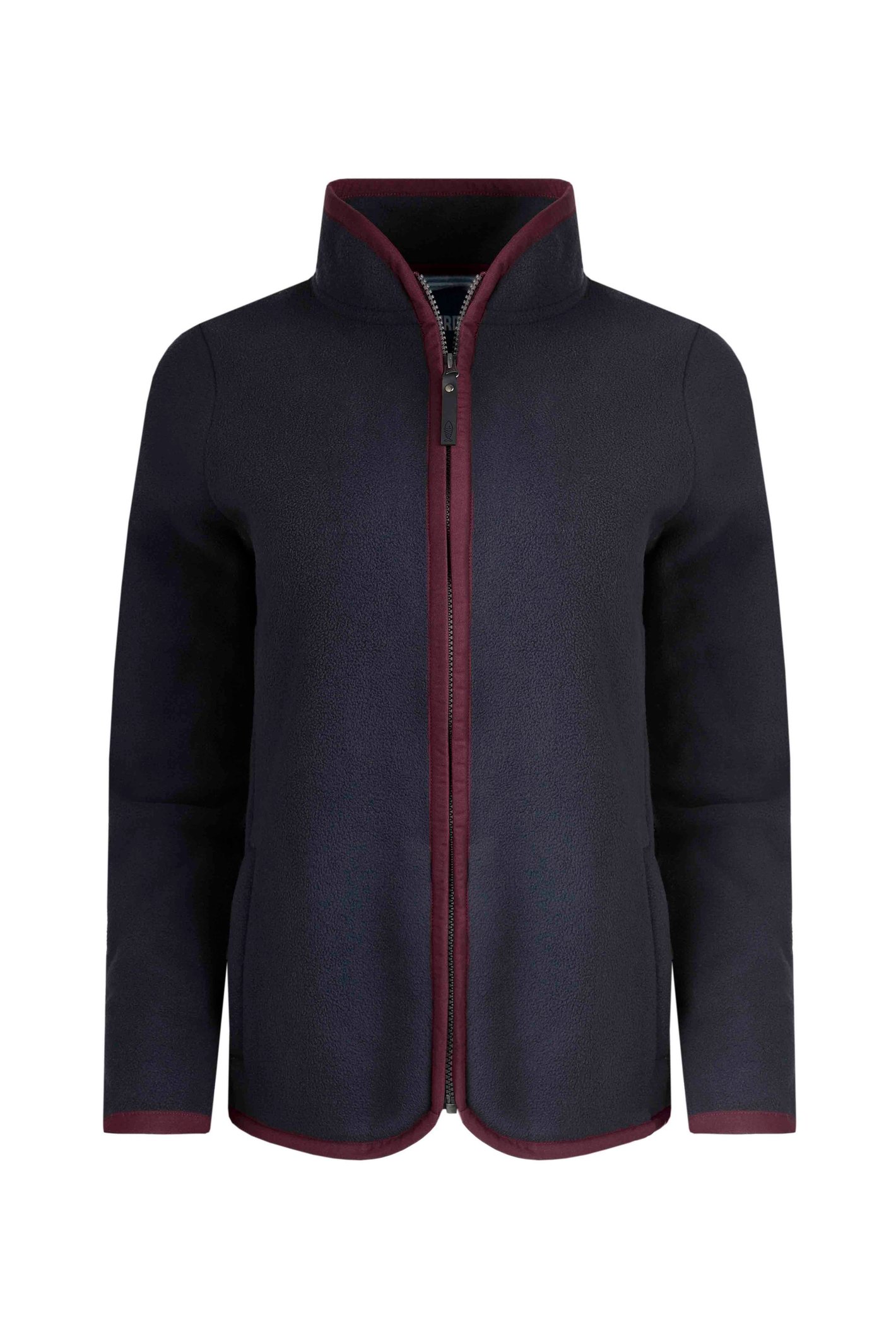 Weird Fish Tiana Eco Full Zip Polar Fleece Midnight Size 10