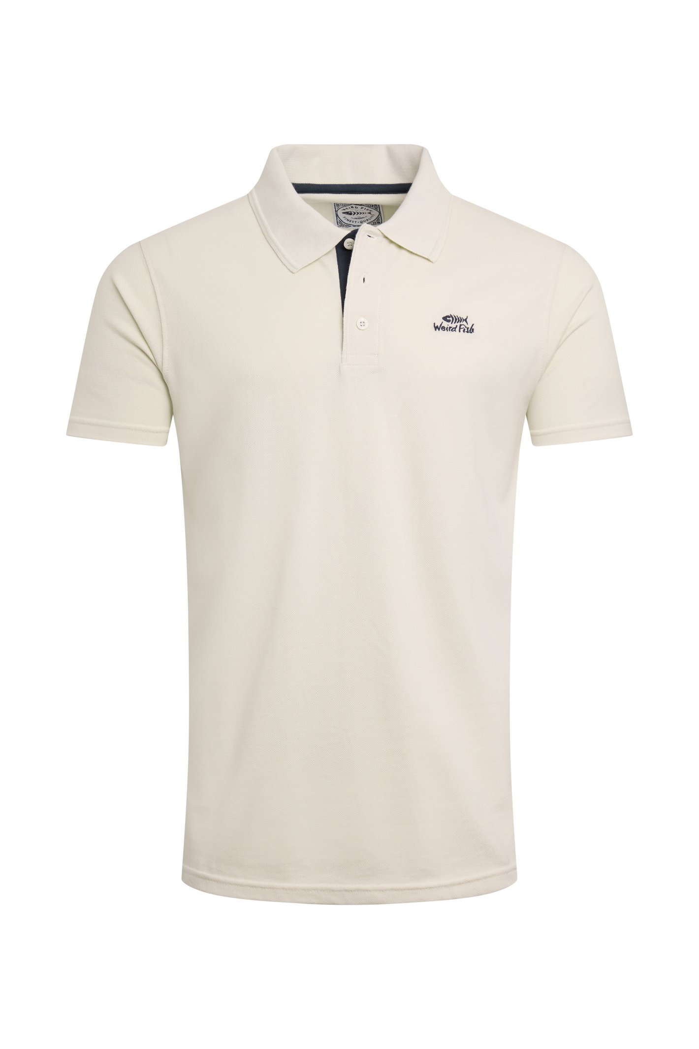Weird Fish Miles Pique Polo Shirt String