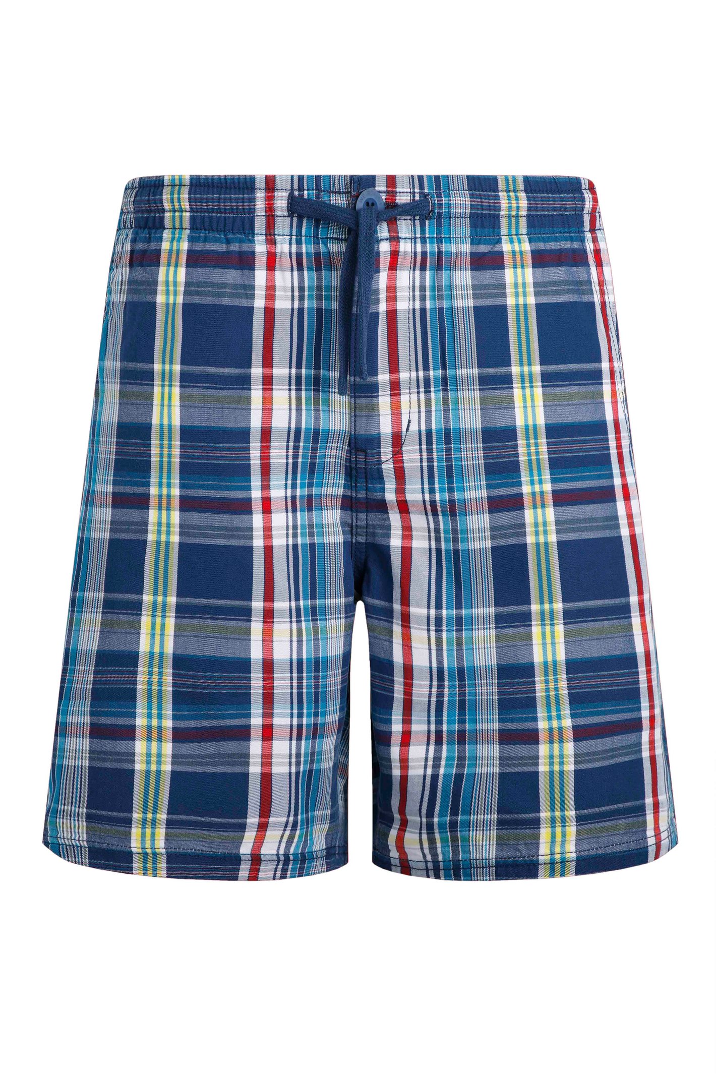 Weird Fish Manson Madras Check Shorts Estate blue Size 30